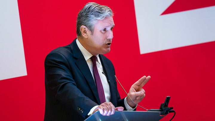 Liz Truss 'clinging on' after economic turmoil, Keir Starmer says