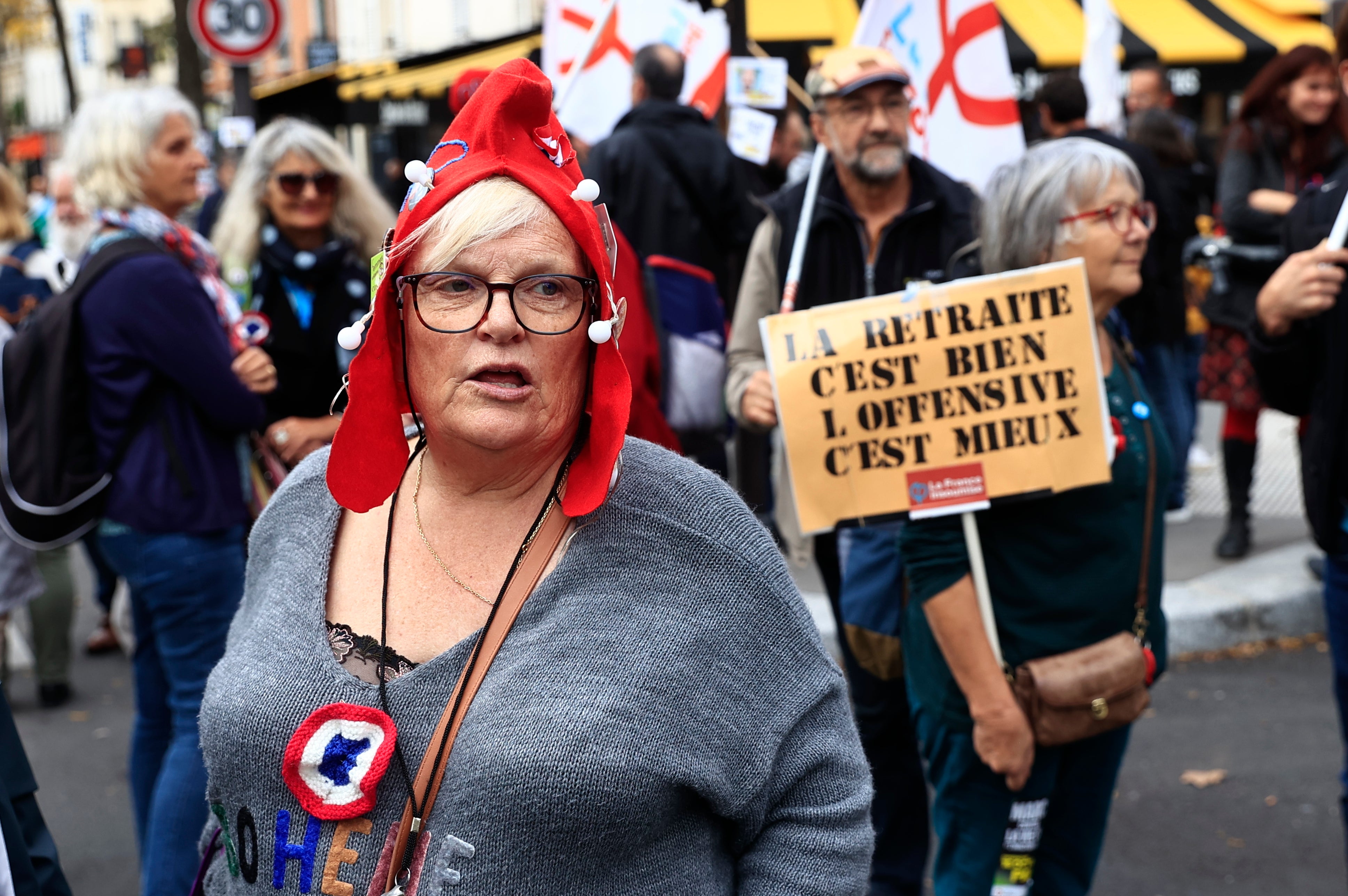 France Inflation Protest