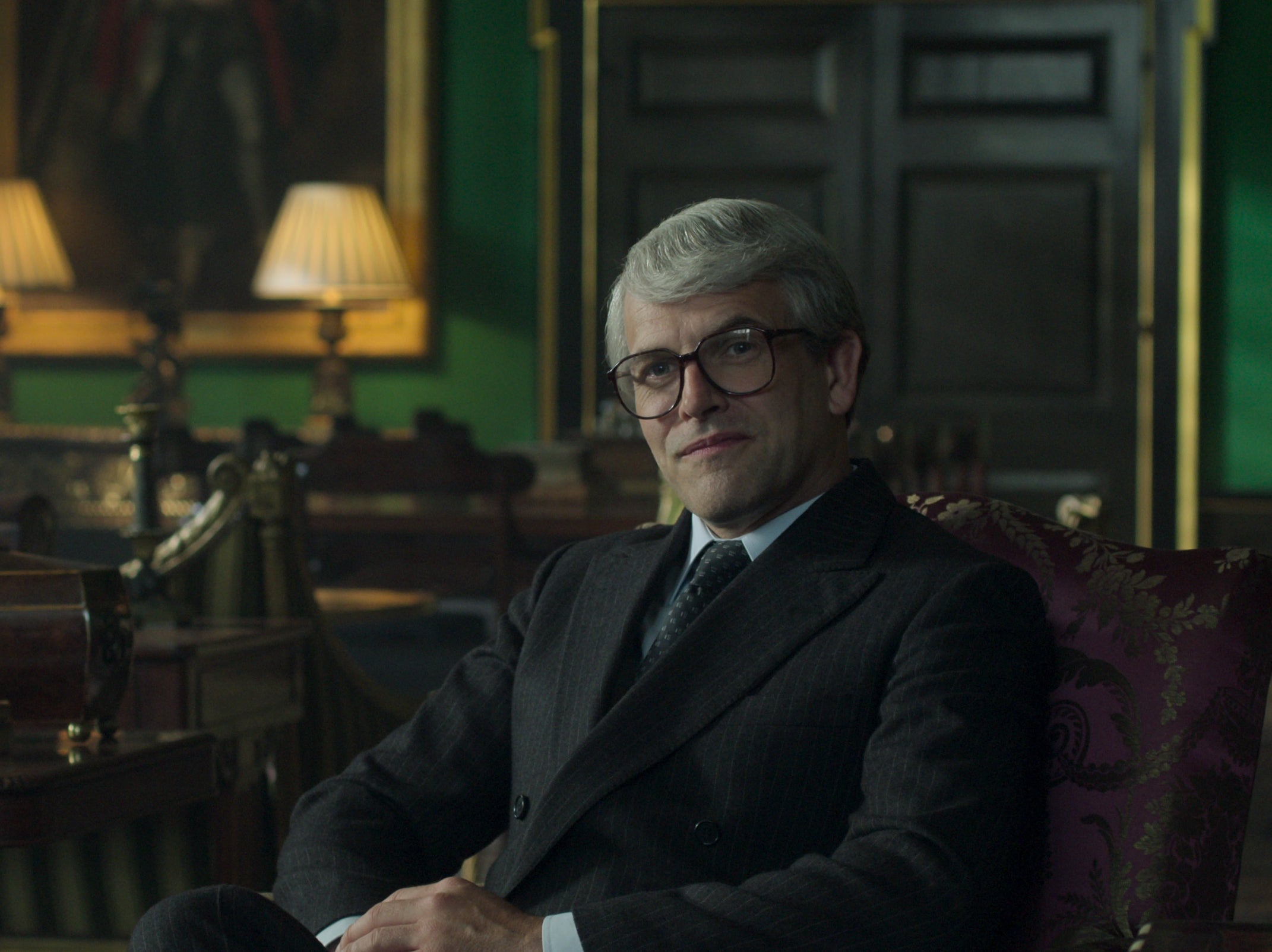 Jonny Lee Miller as John Major in ‘The Crown’