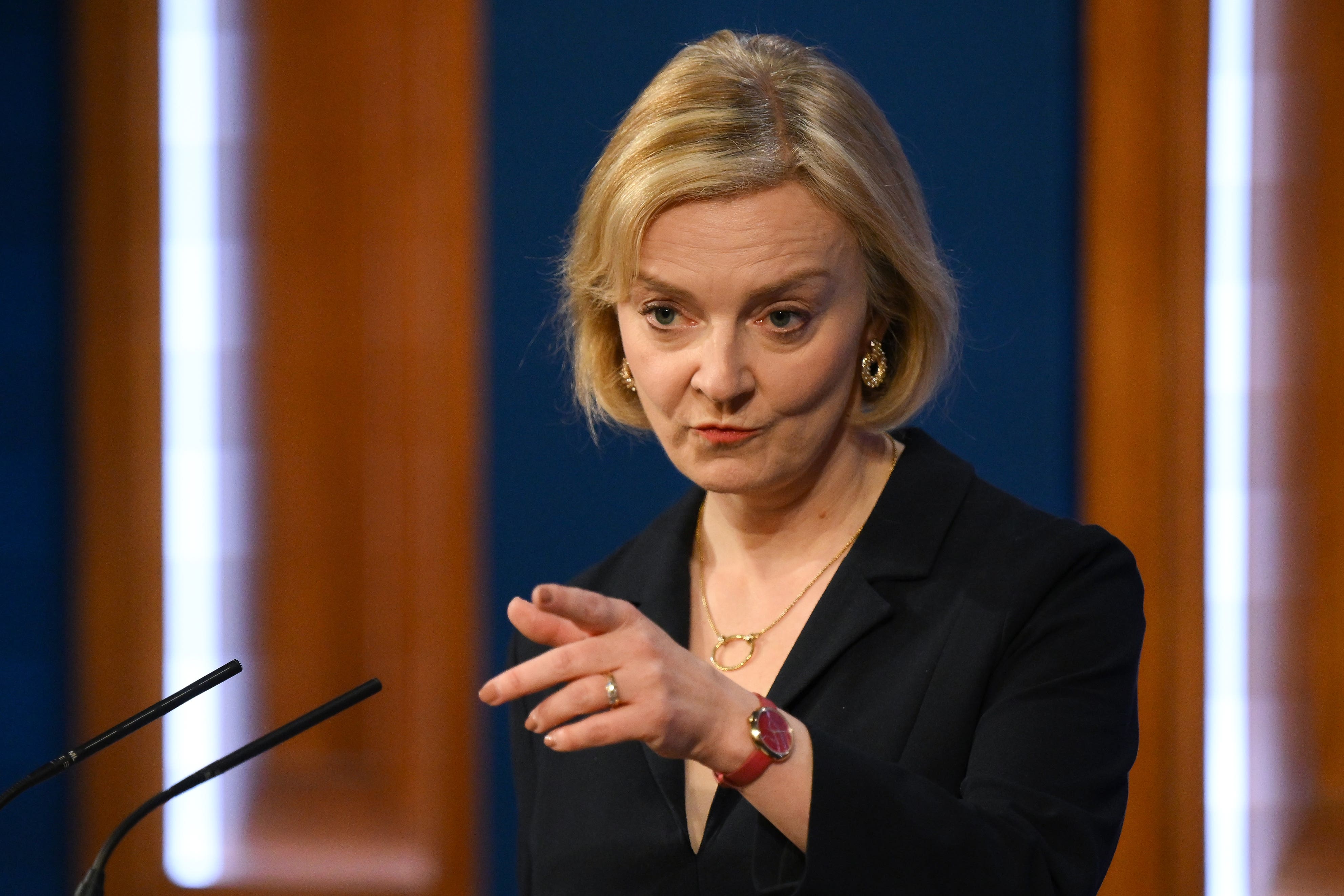 Liz Truss will fight this week to save her premiership (Daniel Leal/PA)