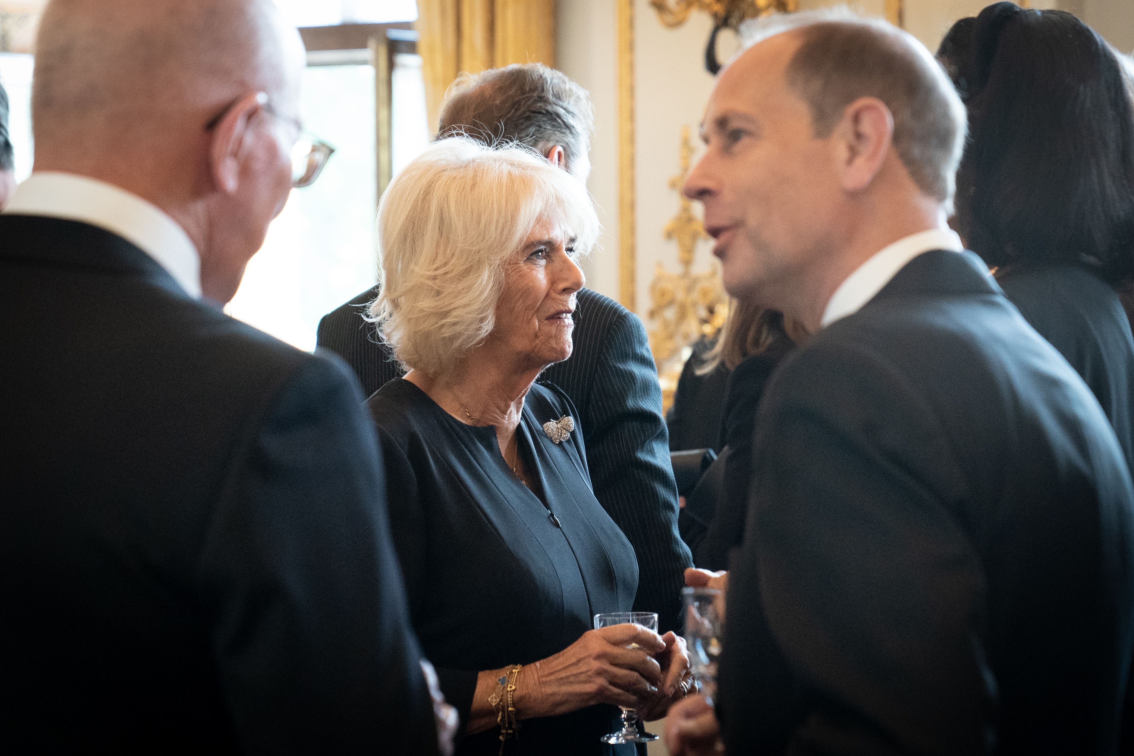 The Queen Consort will present the Booker Prize 2022 at a north London ceremony tonight (Stefan Rousseau/PA)