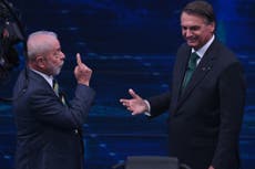 ‘You lie every day’: Brazil’s Lula and Bolsonaro clash in feisty presidential debate