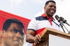 Midterm elections 2022 – live: Herschel Walker again denies paying for abortion after skipping TV debate