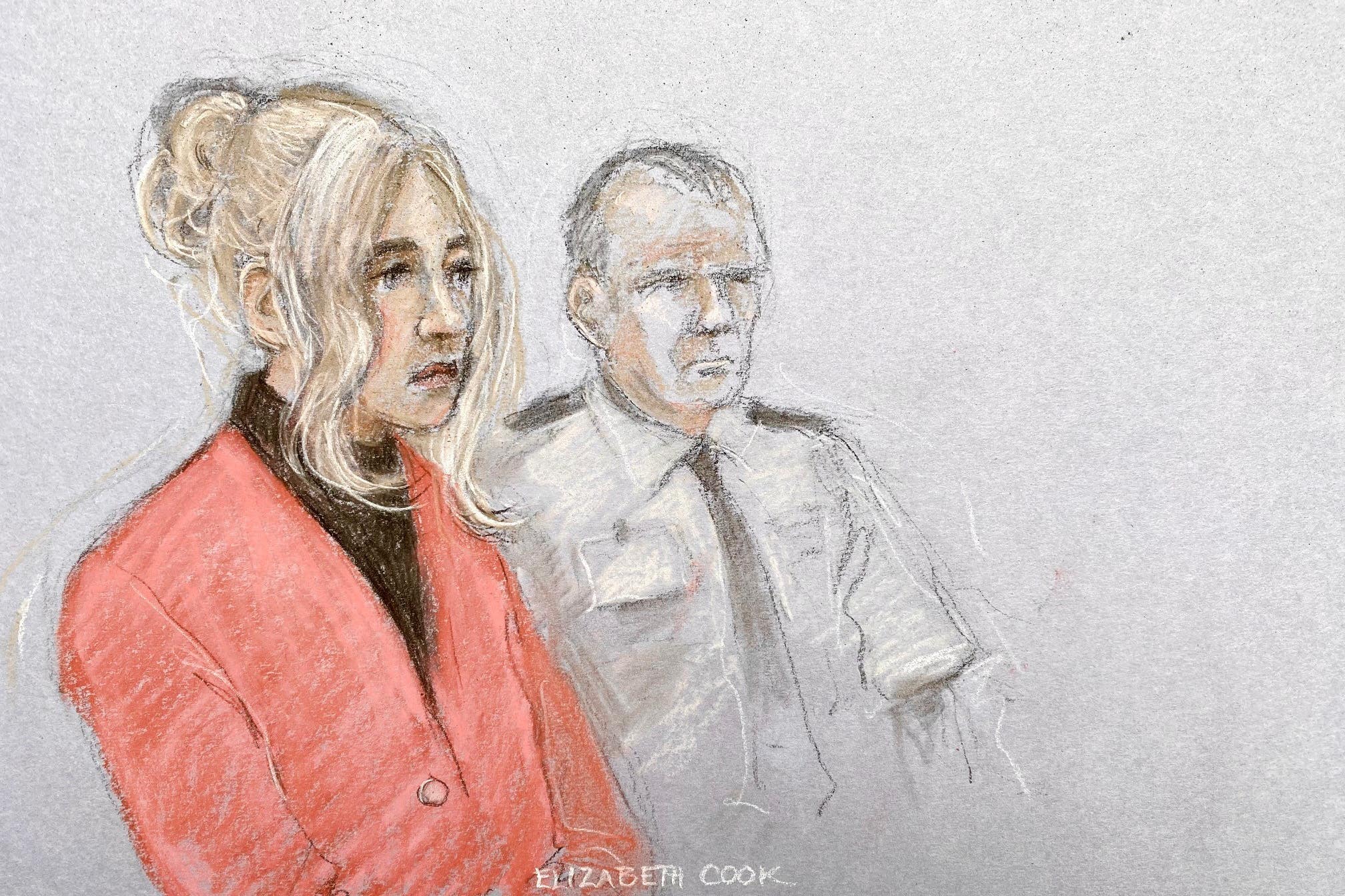 Abigail White denies murder (Elizabeth Cook/PA)