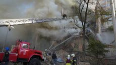 Buildings left in ruins as fighting intensifies in Donetsk and Luhansk