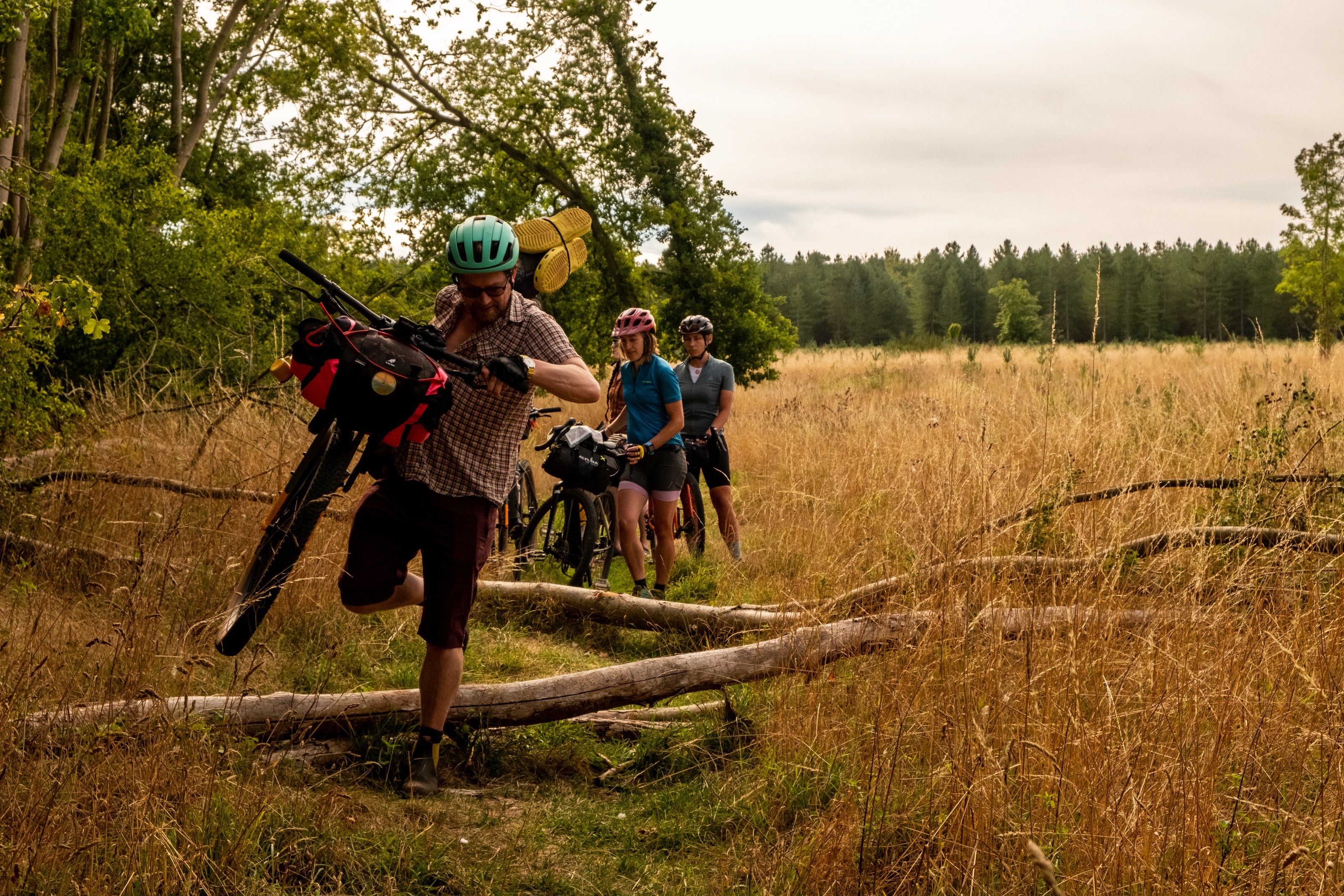 Bikepacking the Rebellion Way gives the chance to try some gentle off-roading