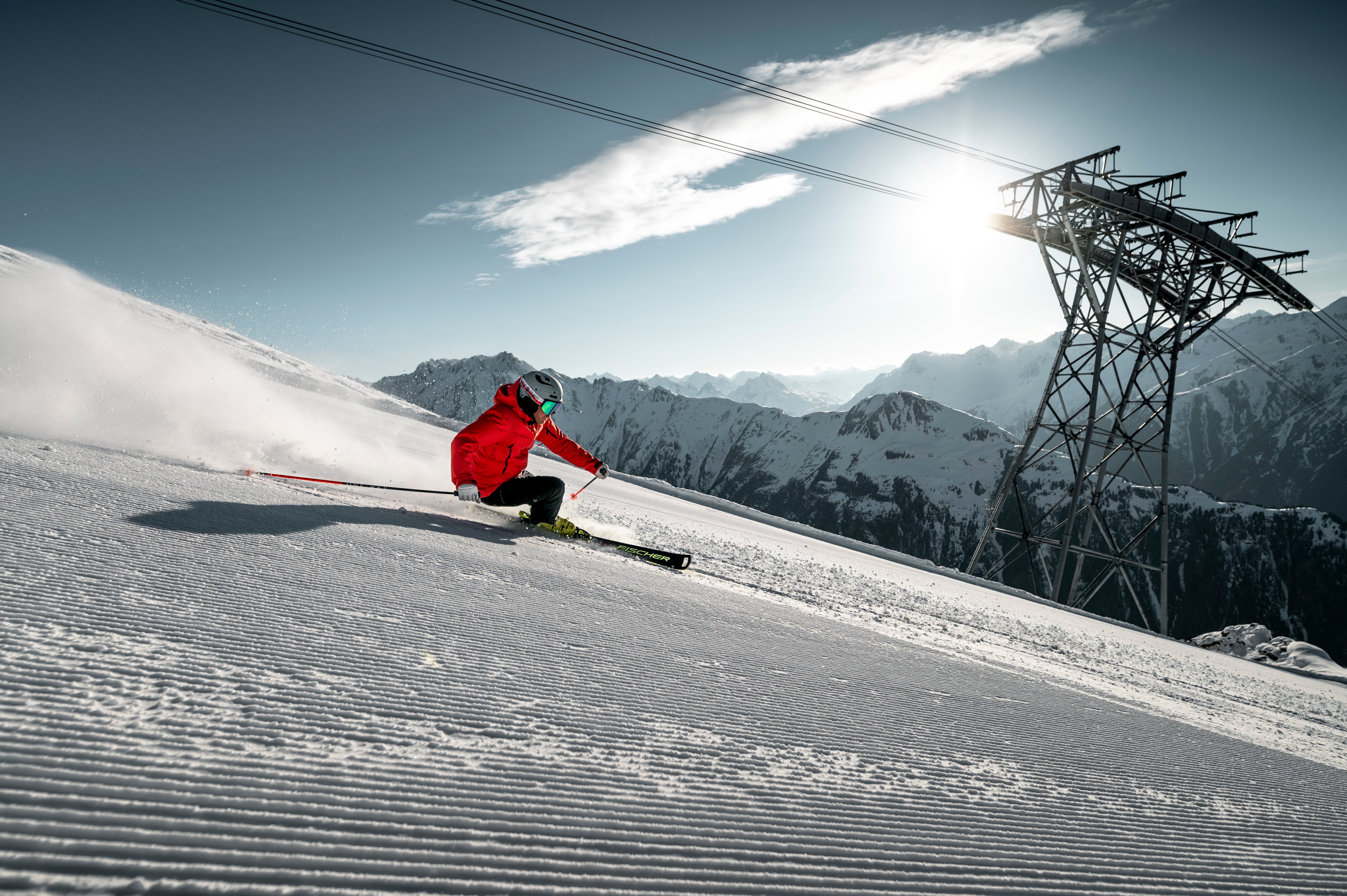 With 239km of perfectly groomed pistes, Ischgl is a skier’s paradise