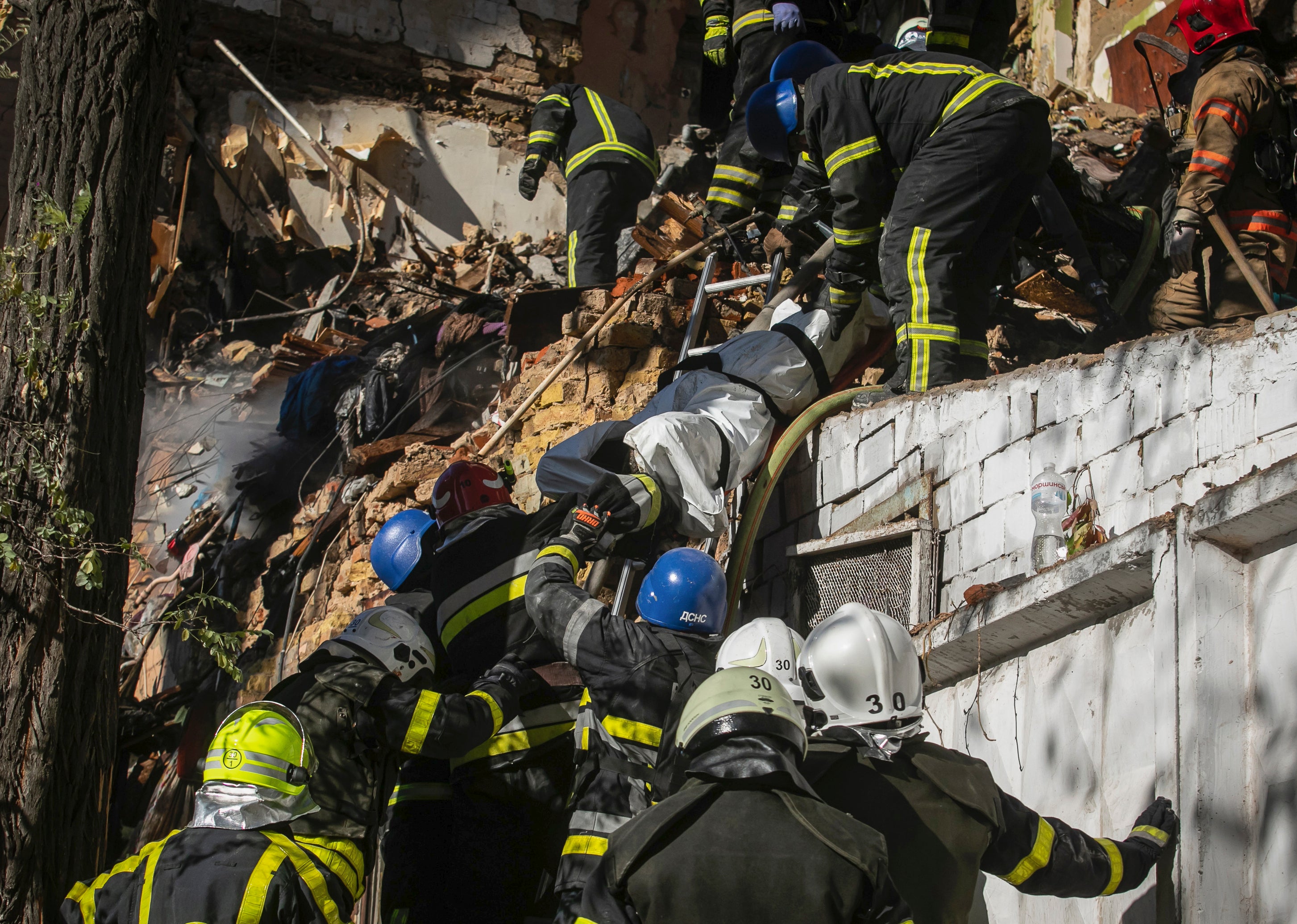 Ukraine news – live: Russia claims it repelled Kyiv’s forces at nuclear plant