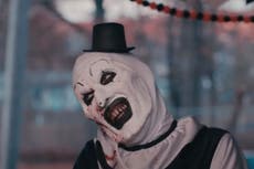 Terrifier 2 director hits out as claims film is making people ‘pass out’ are called ‘marketing ploy’