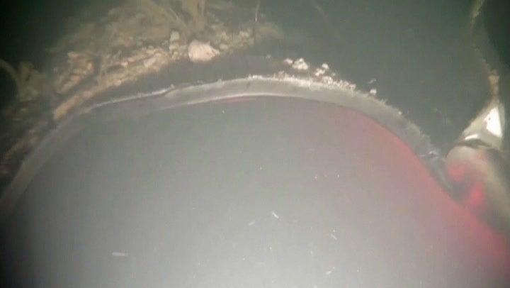 Underwater footage shows damage to Nord Stream gas pipeline