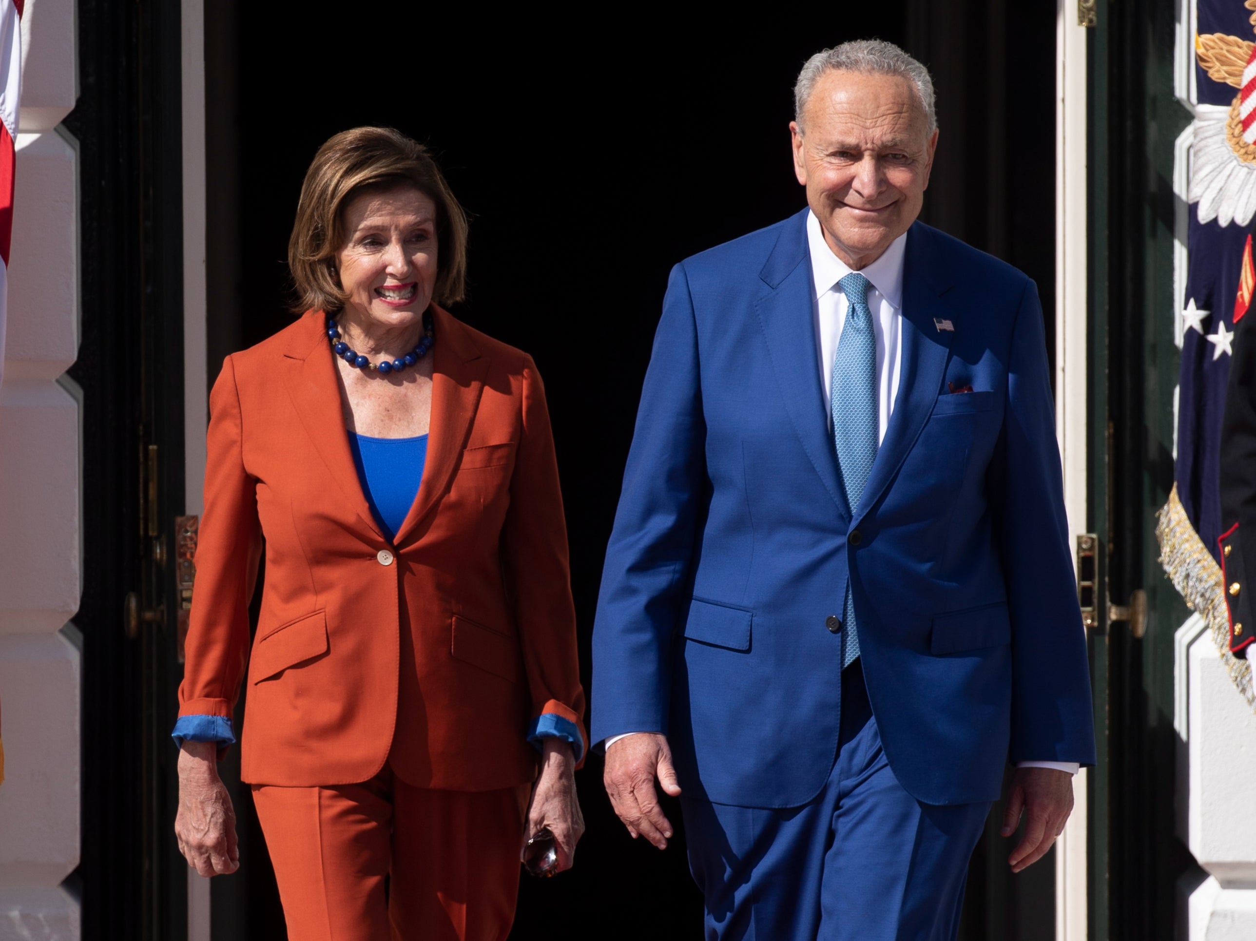 Nancy Pelosi and Chuck Schumer