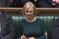 Liz Truss battles on but poll suggests Tory members have lost faith