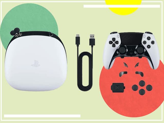 <p>The controller comes with a carry case and plenty of customisable accessories </p>