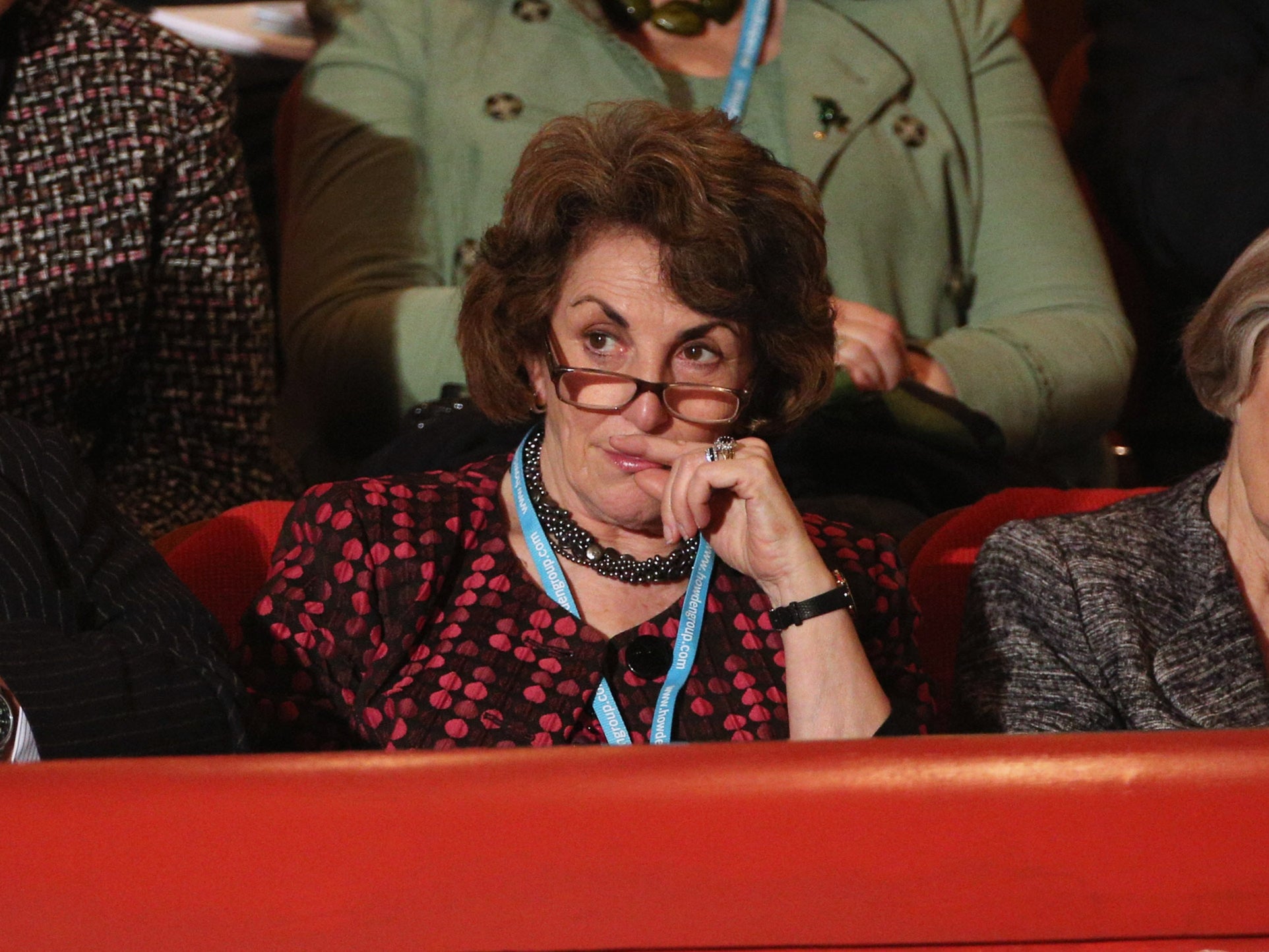 Former Health minister Edwina Currie