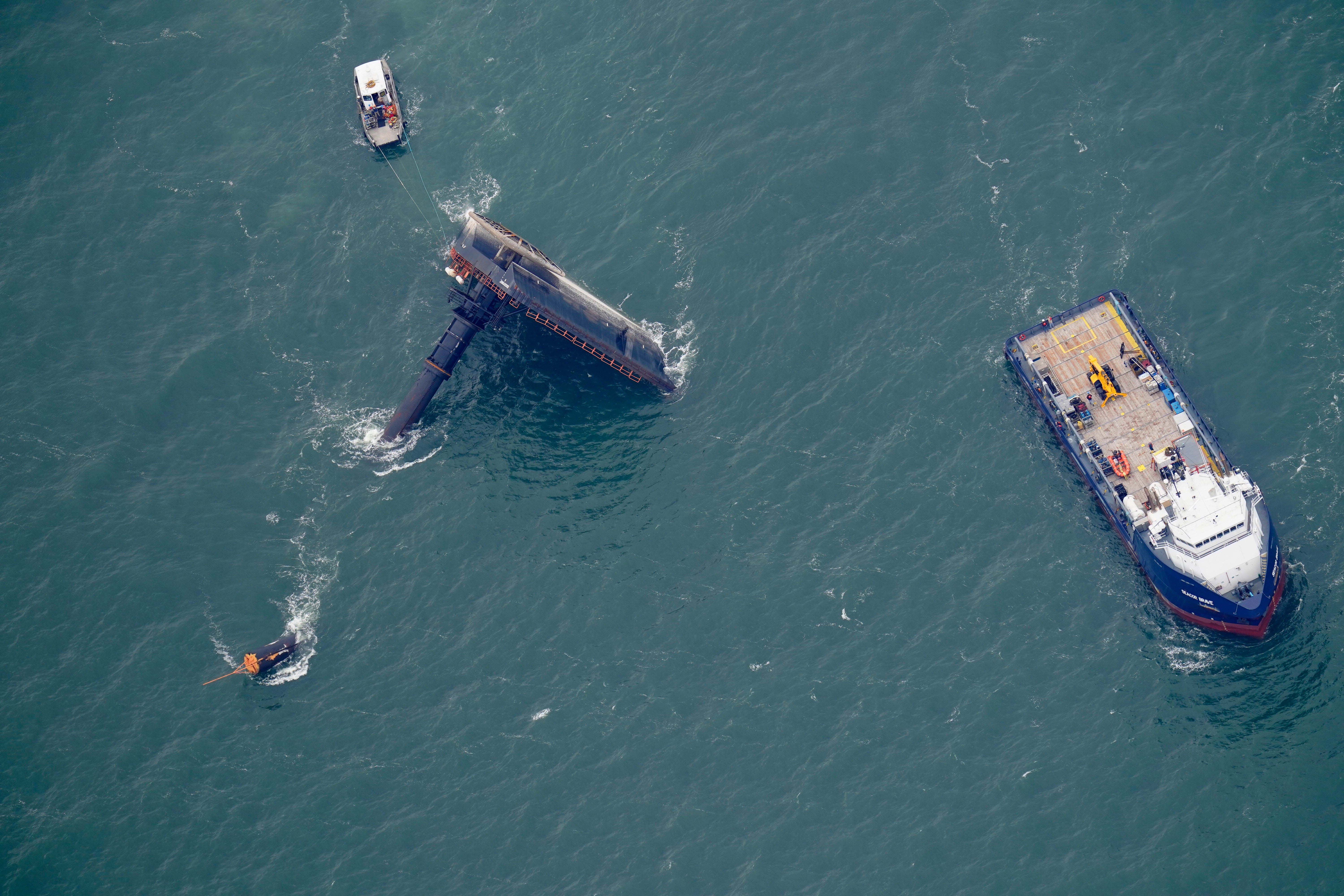 Capsized Ship Report