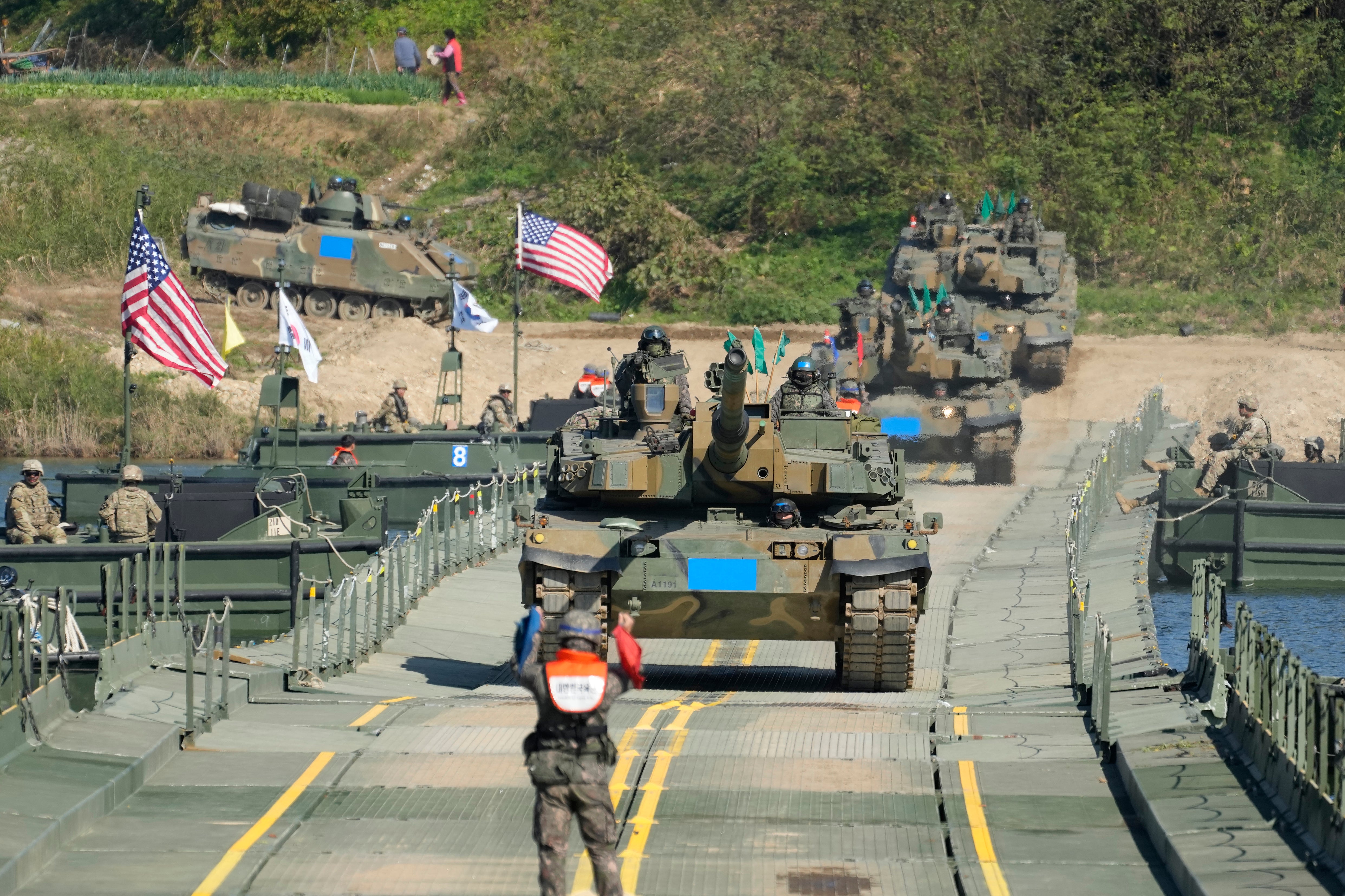 South Korea US Military Exercise