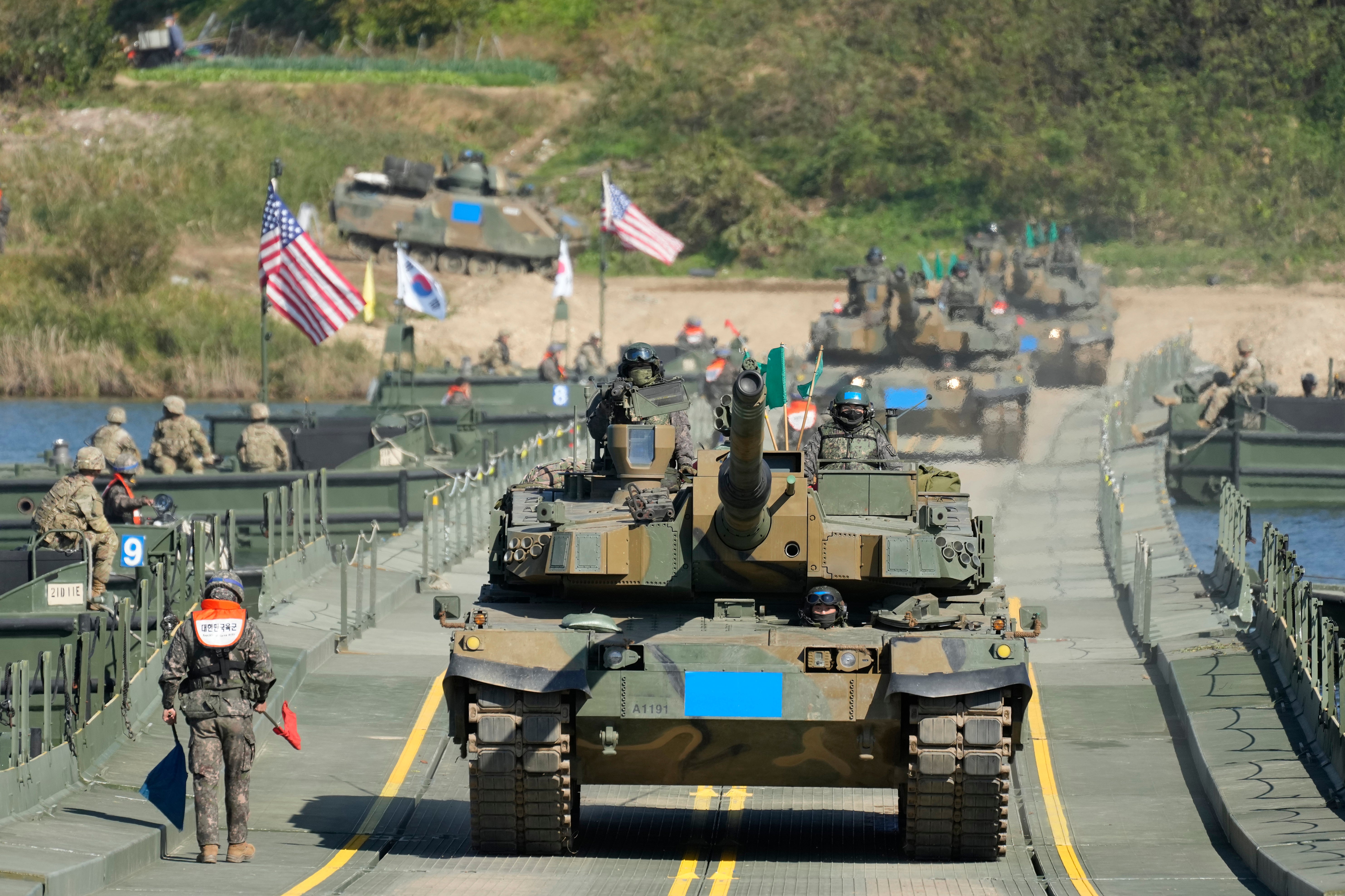 South Korea US Military Exercise