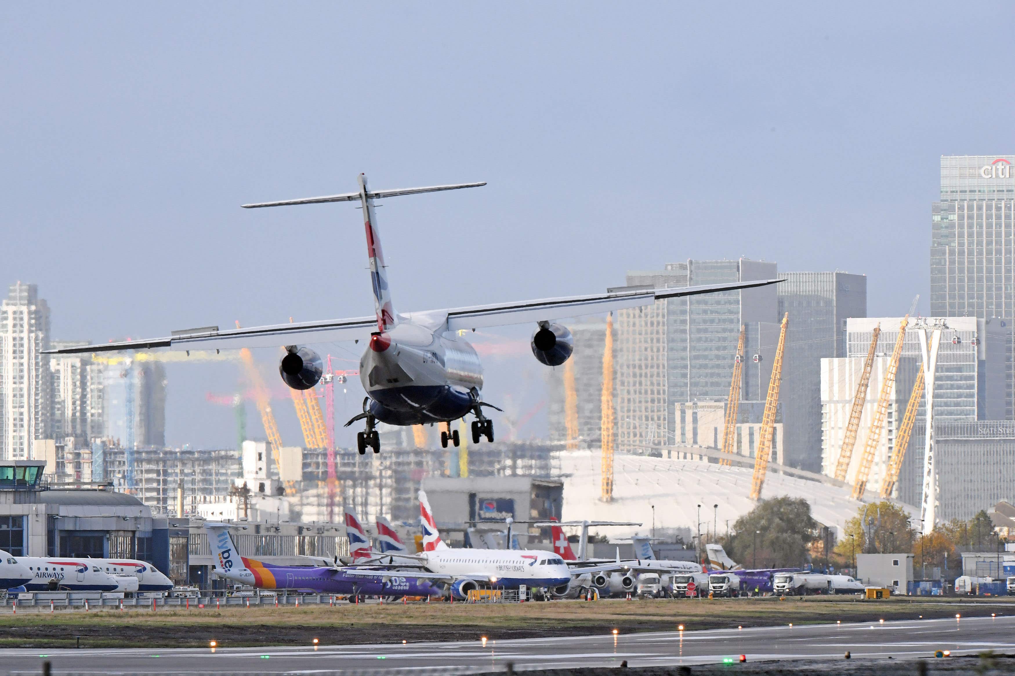 Transport Secretary Anne-Marie Trevelyan has indicated plans to overhaul compensation for domestic flight delays could be dropped (Victoria Jones/PA)