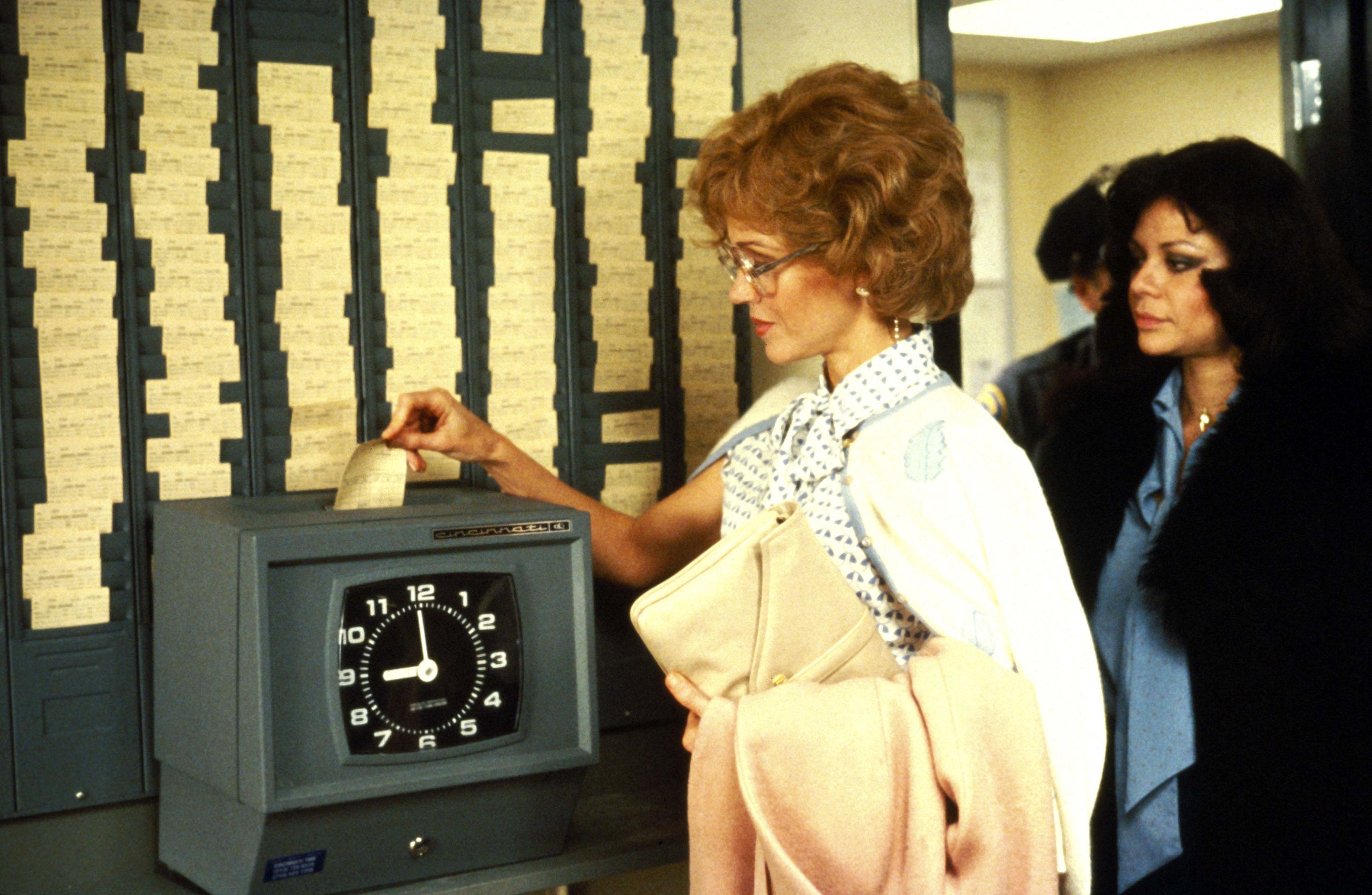 Fonda also starred in the 1980 comedy ‘9 to 5’ about workplace sexism