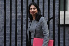 Suella Braverman - live: Home secretary resigns and chief whip ‘quits’ after fracking vote