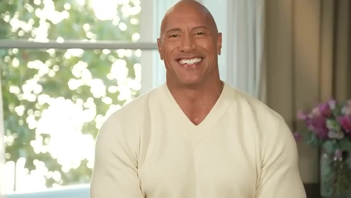Dwayne Johnson ‘proposes’ to Alison Hammond and congratulates her for success