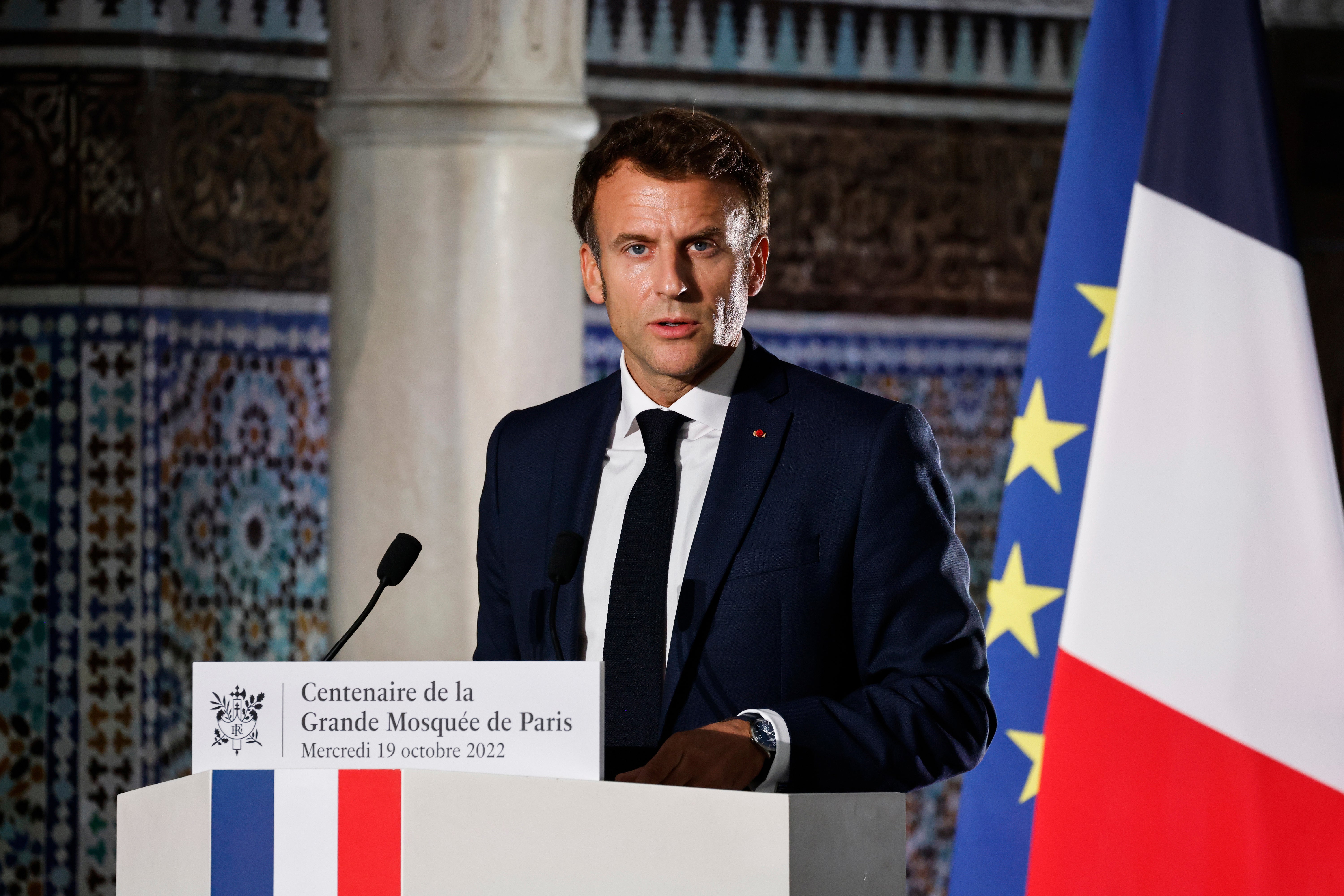 French president Emmanuel Macron