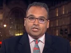 Krishnan Guru-Murthy apologises for calling Steve Baker ‘a c***’ during livestream