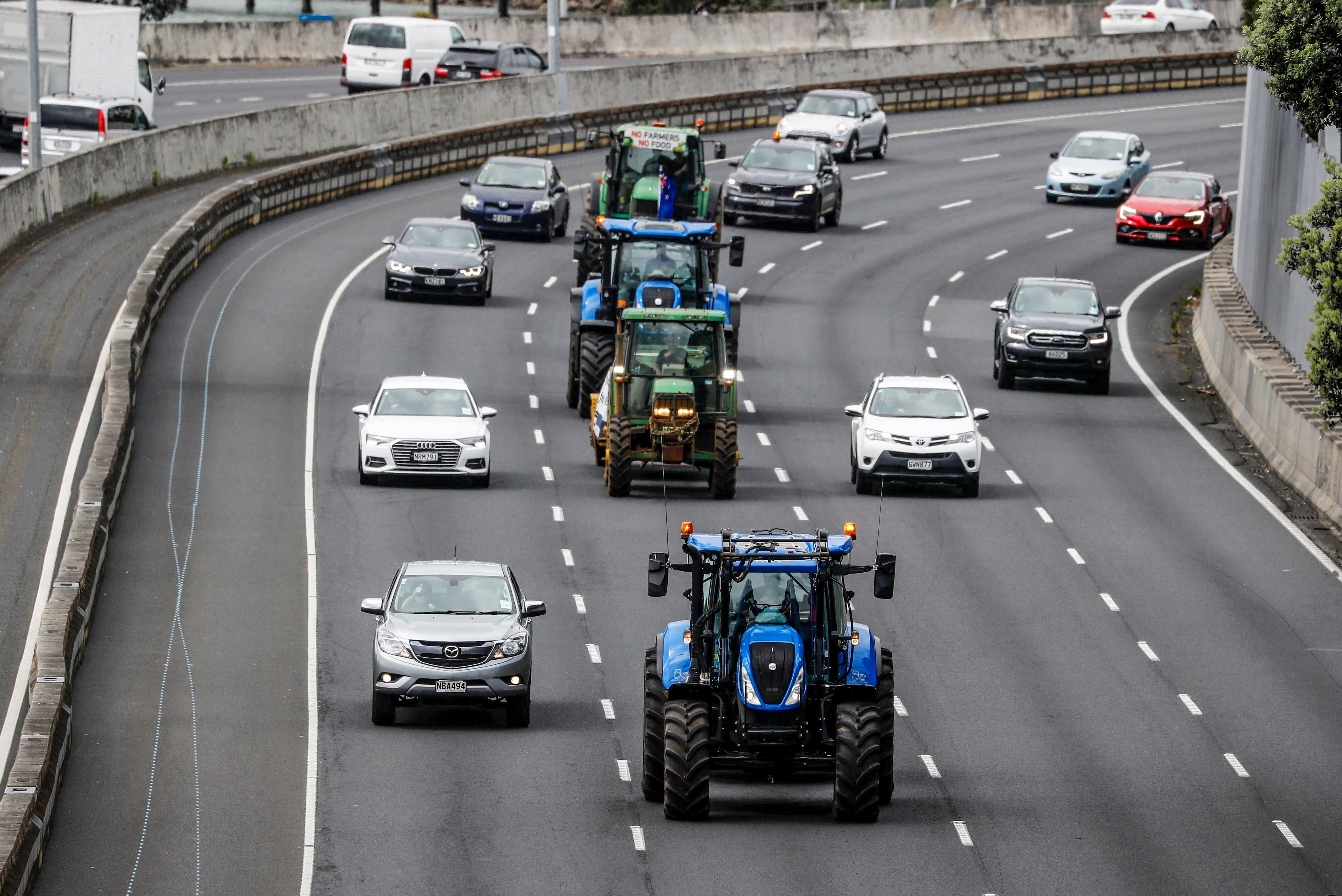 New Zealand Farm Protests