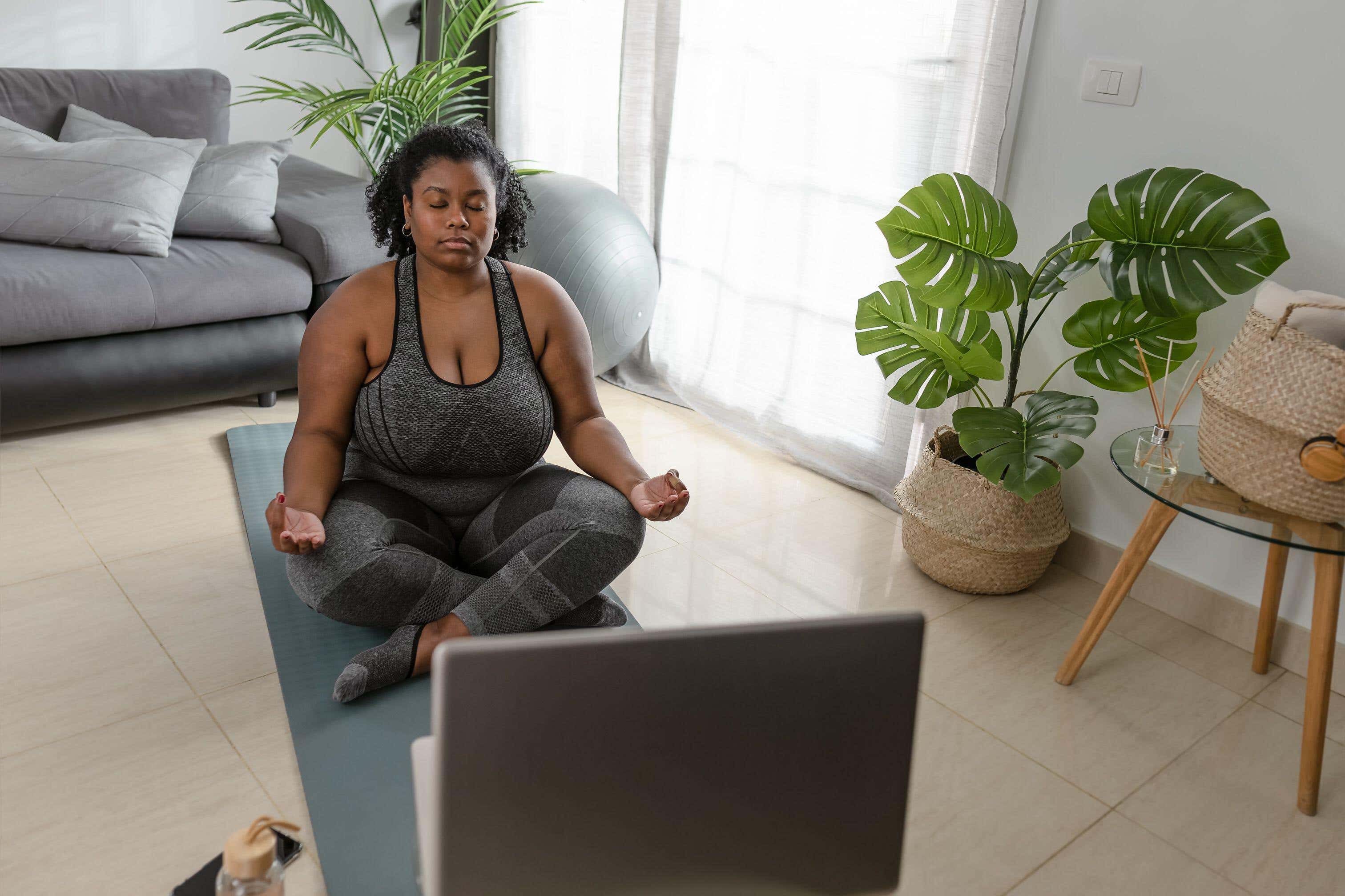 Being able to workout at home with free apps and videos could help you achieve your goals (Alamy/PA)