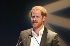 Prince Harry praised for talking about mental health during surprise appearance at summit