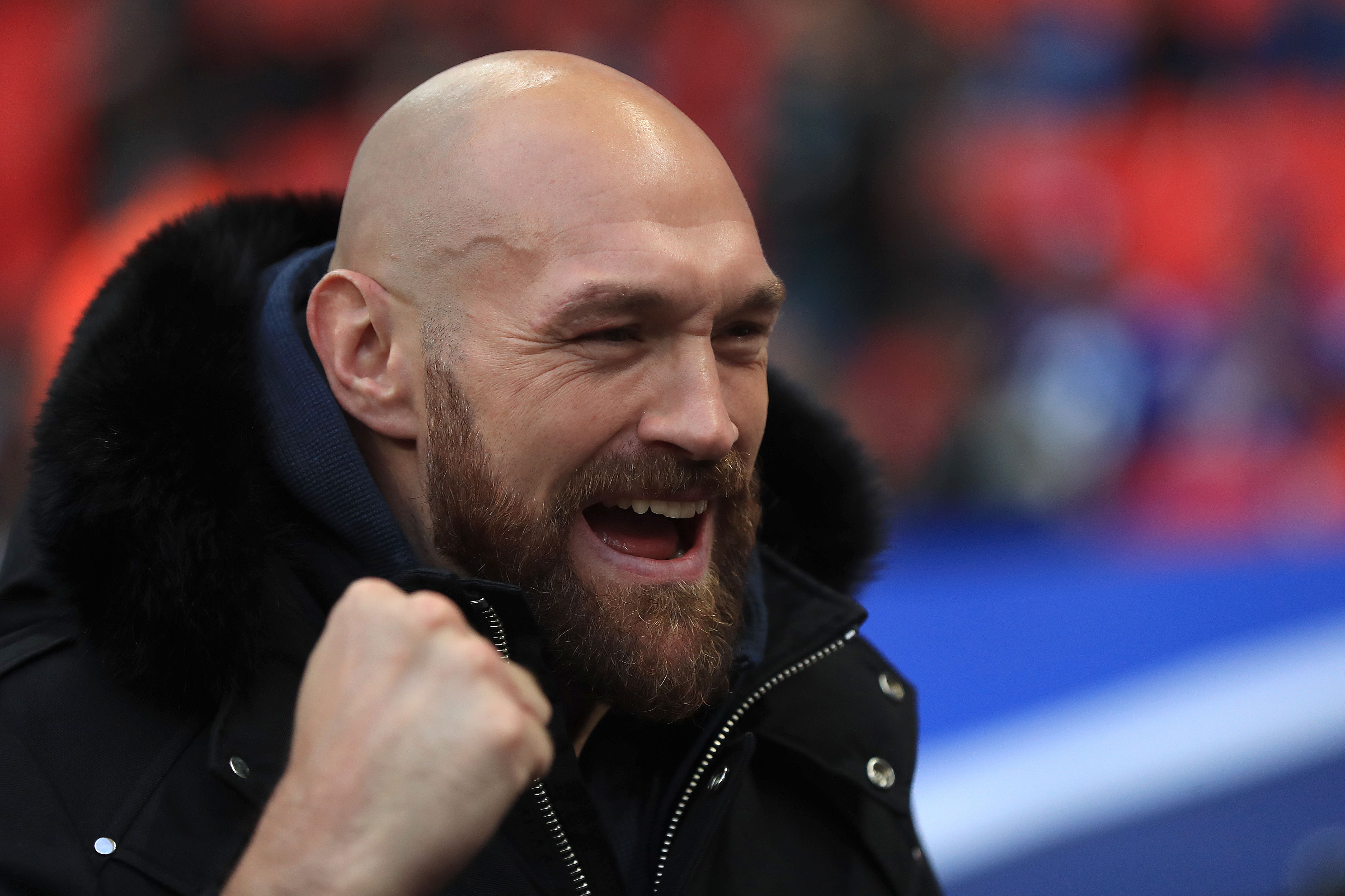 Tyson Fury already has close links with the Shrimps (Simon Cooper/PA)