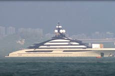 Yacht linked to sanctioned Russian tycoon leaves Hong Kong