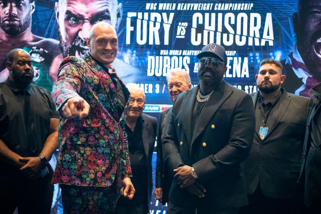 Fury has beaten Chisora twice already – in 2011 and 2014