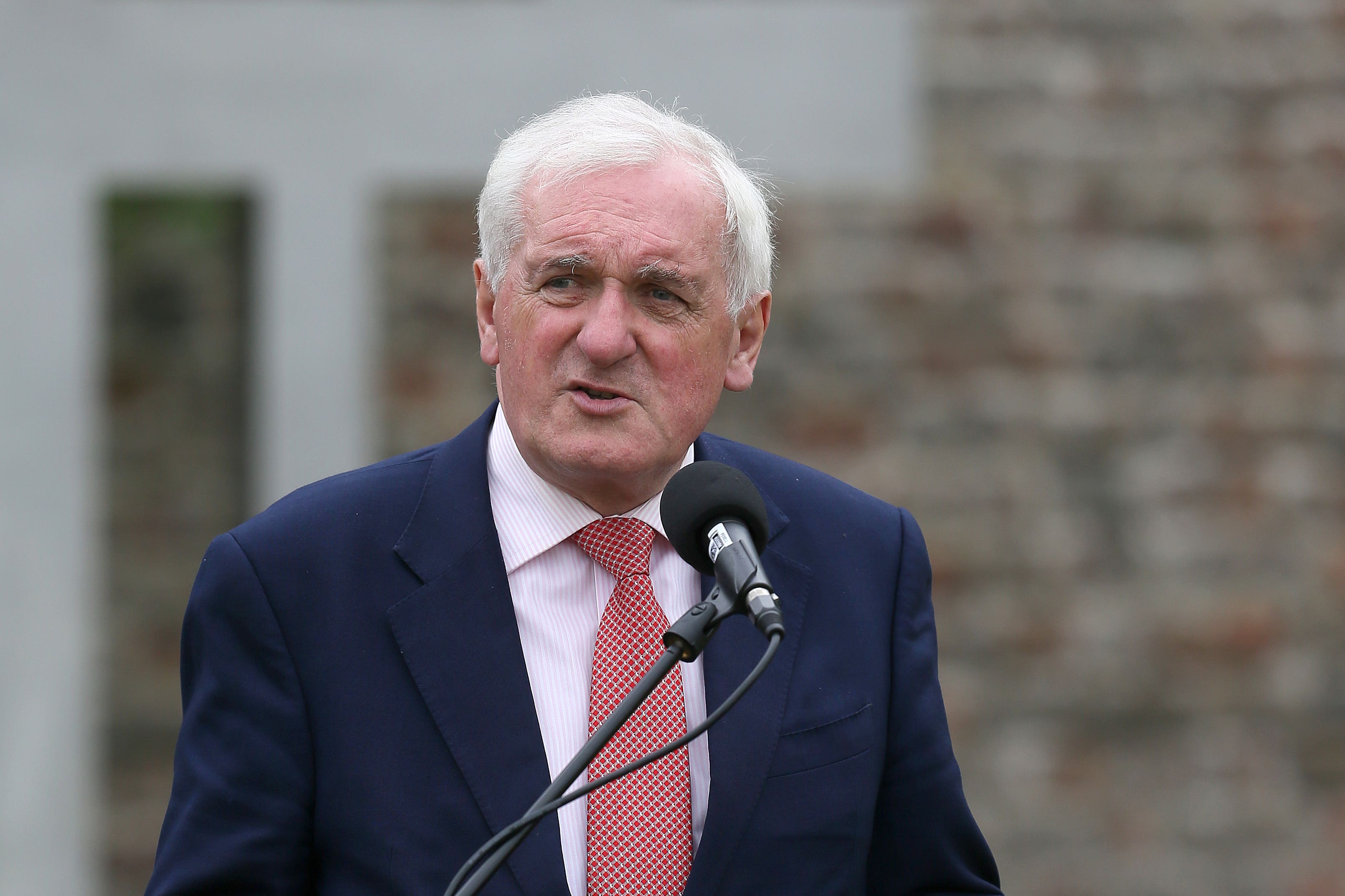 Former taoiseach Bertie Ahern (Brian Lawless/PA)