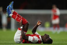 Mikel Arteta defends decision to play Bukayo Saka after injury concern