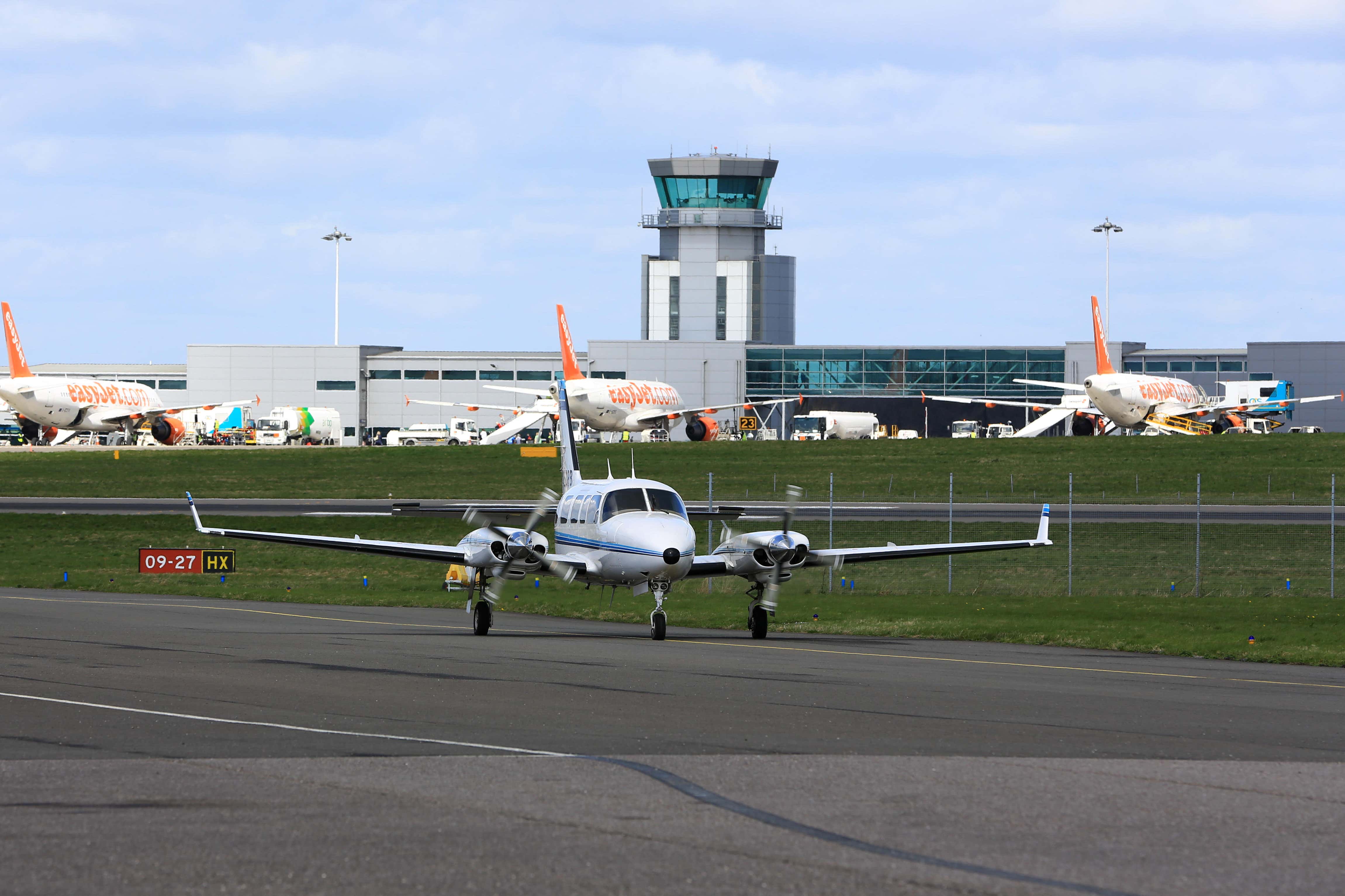 Bristol Airport has apologised after passengers faced “unacceptable” security queues (Alamy/PA)