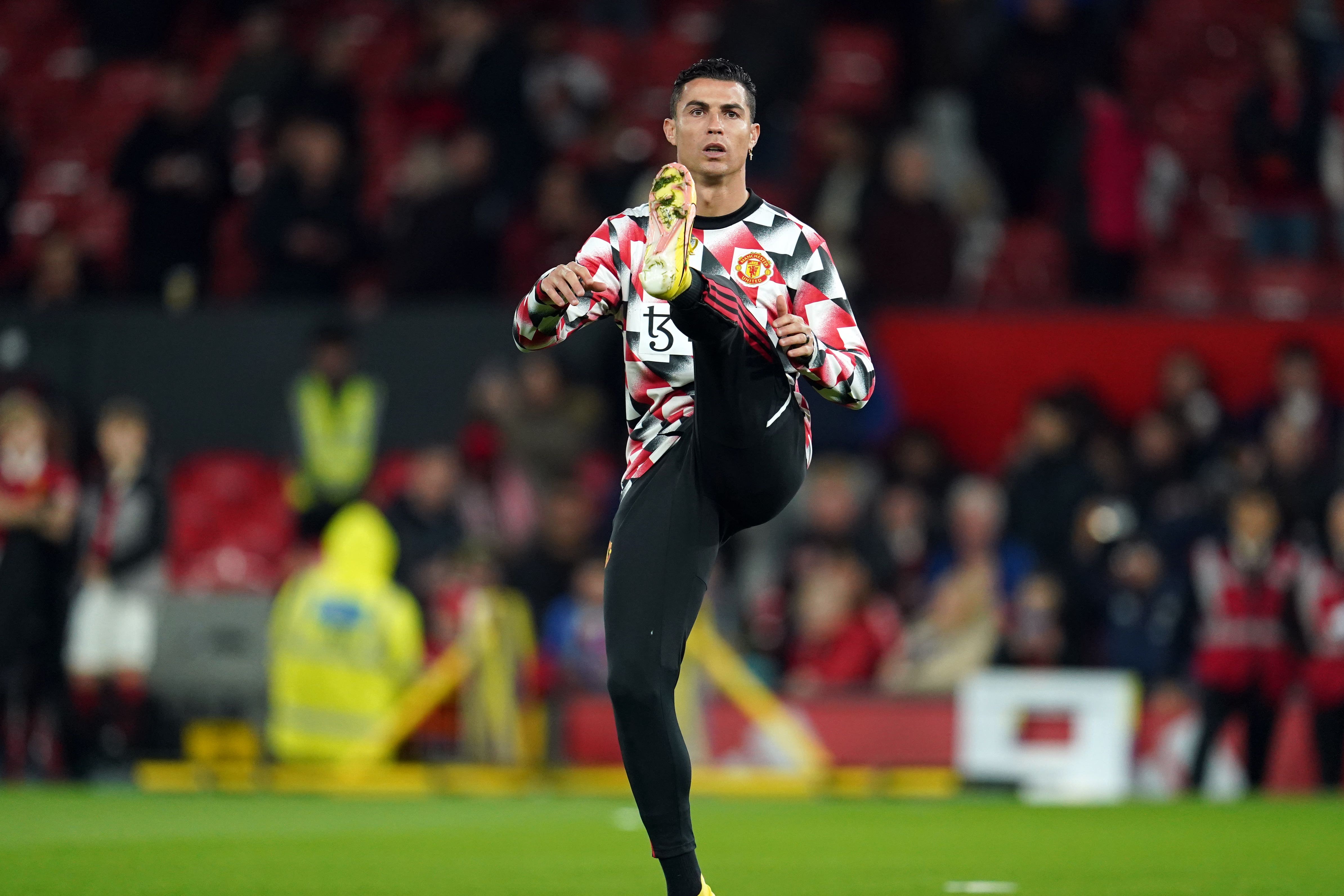 Cristiano Ronaldo refused to come on as a substitute (Nick Potts/PA)