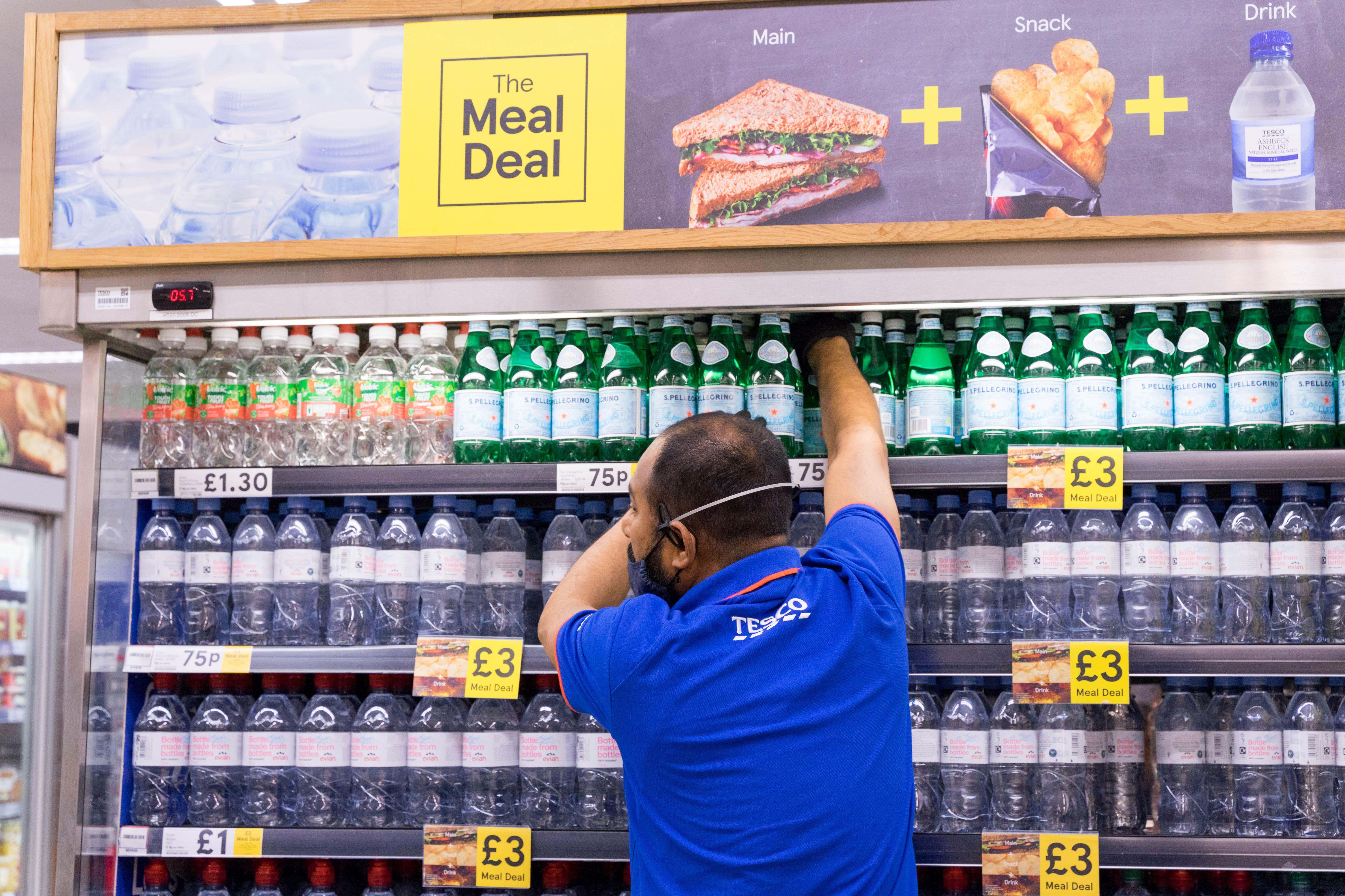 Tesco supermarket has increased the price of the deal to a minimum of £3.40 (Alamy/PA)