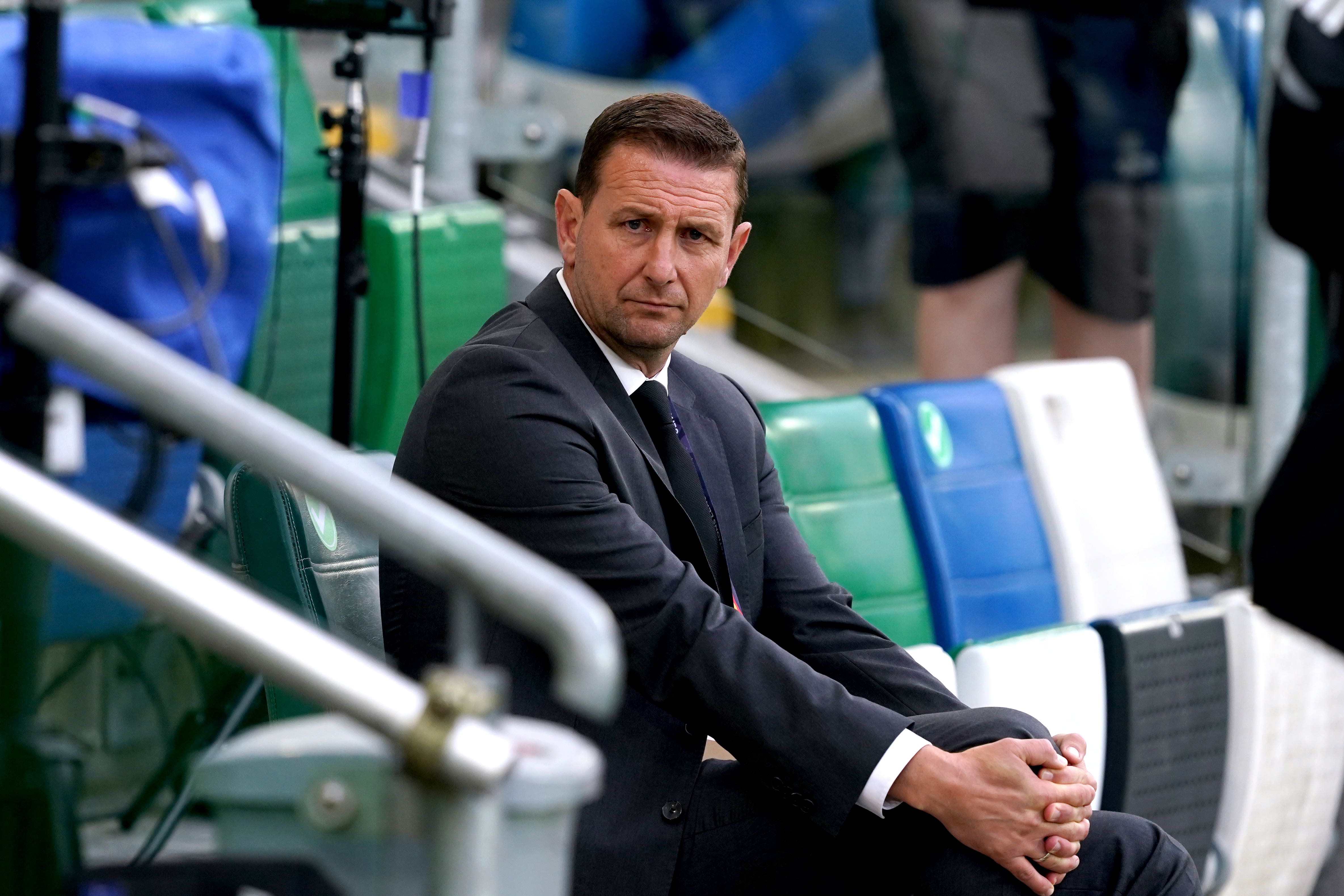 Who will follow Ian Baraclough into the Northern Ireland hot seat? (Brian Lawless/PA)