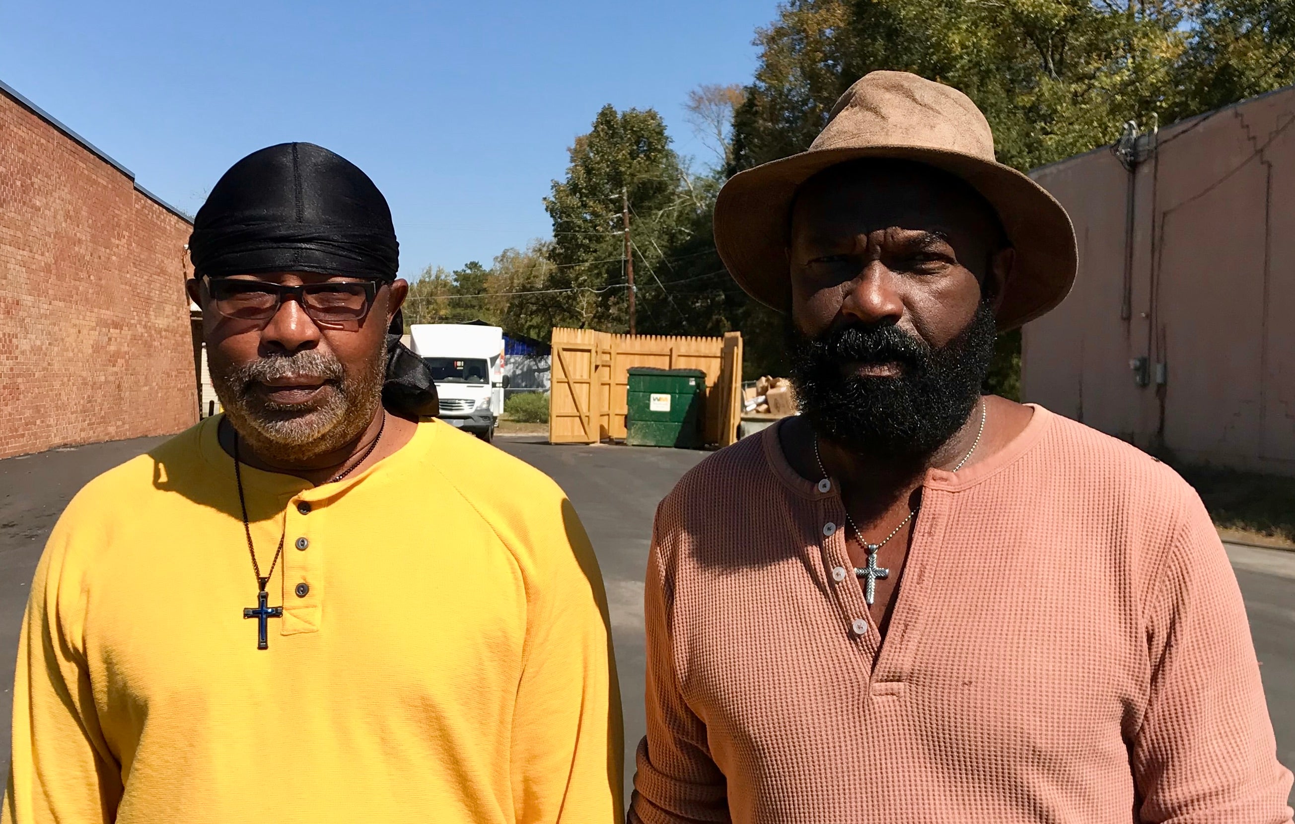 Brothers Vivian (l) and Leeroy Lee say they wont be voting for Walker