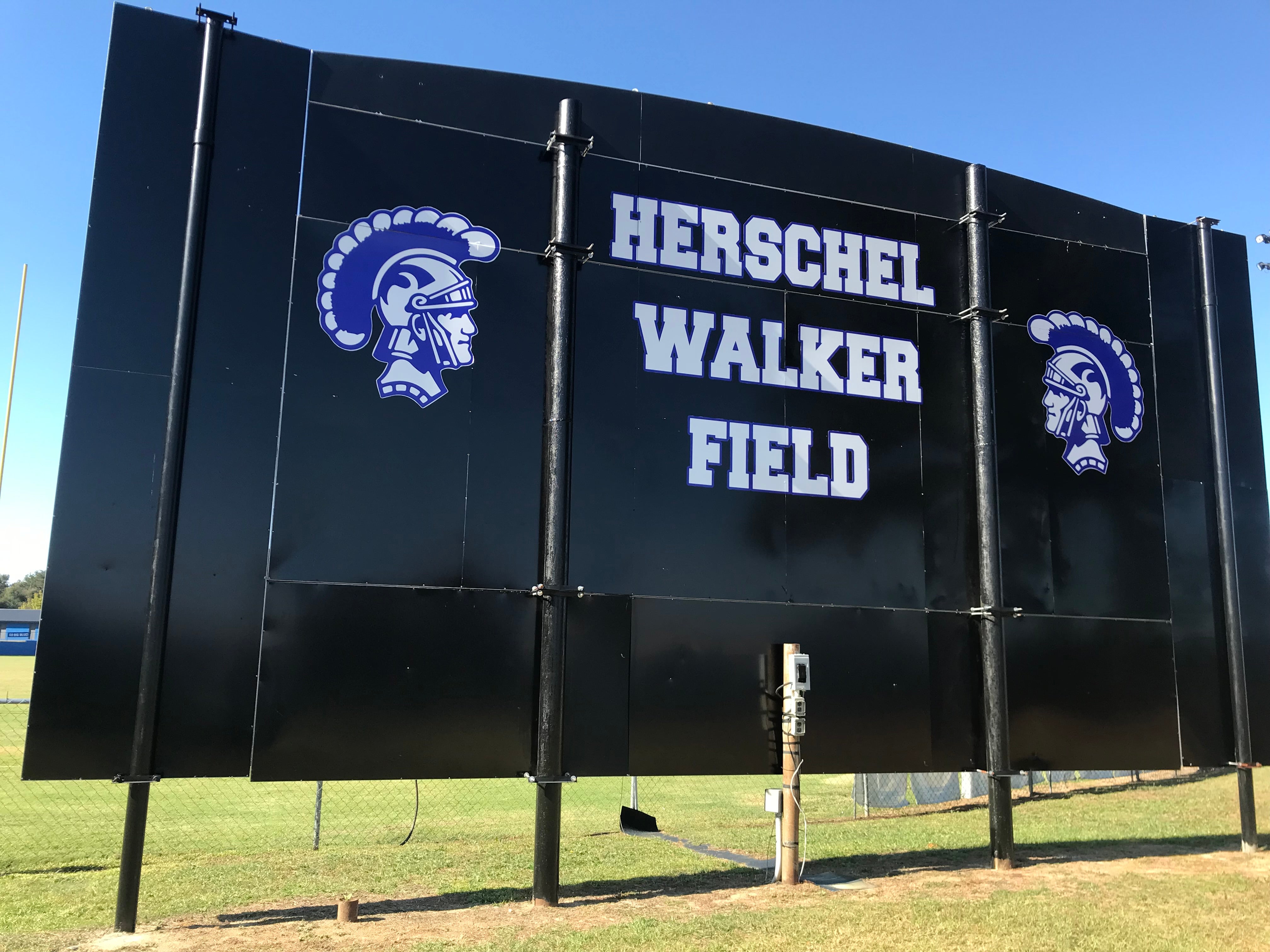 Herschel Walker remains a sporting legend in his home town