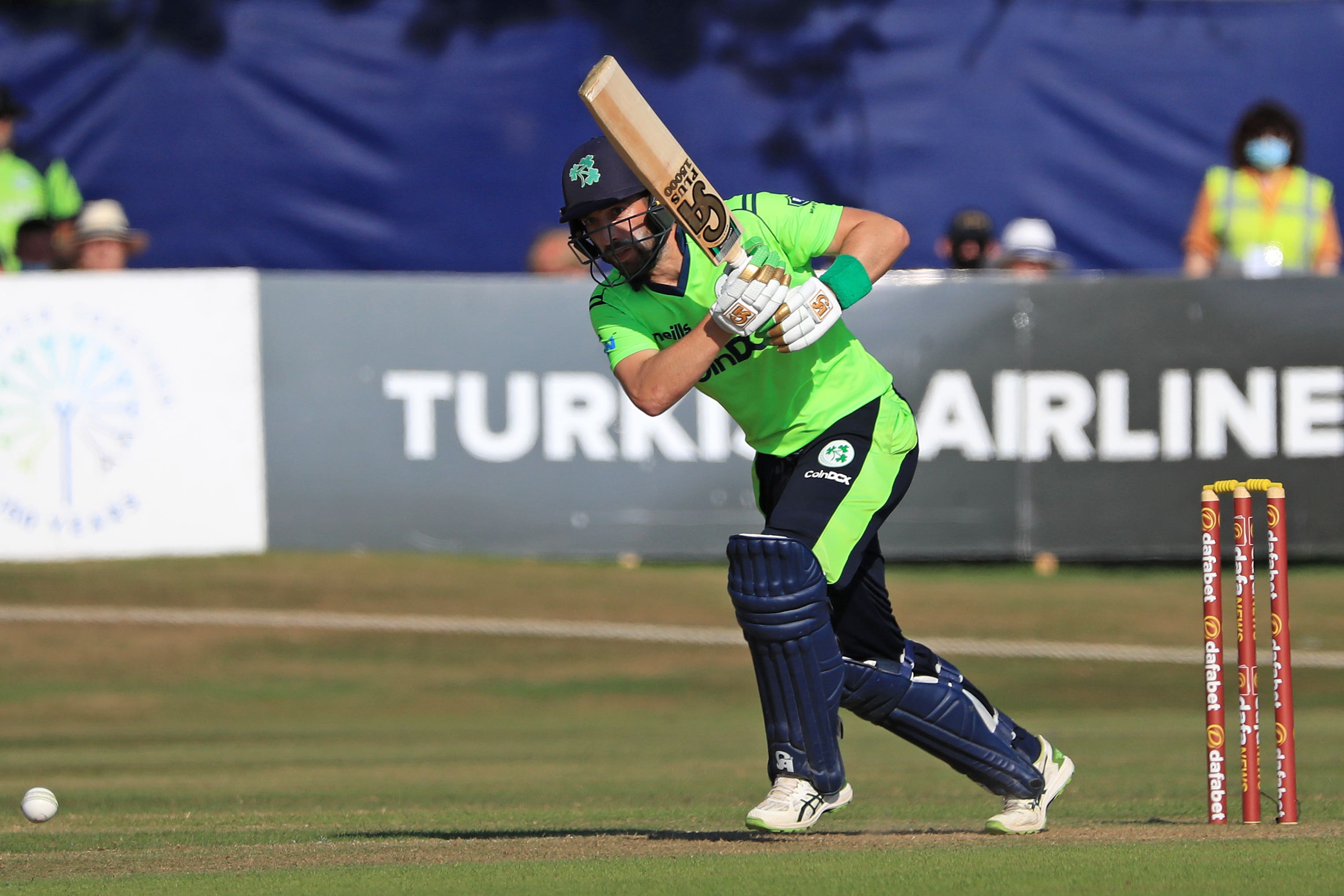 Ireland progress at the T20 World Cup (Donall Farmer/PA)