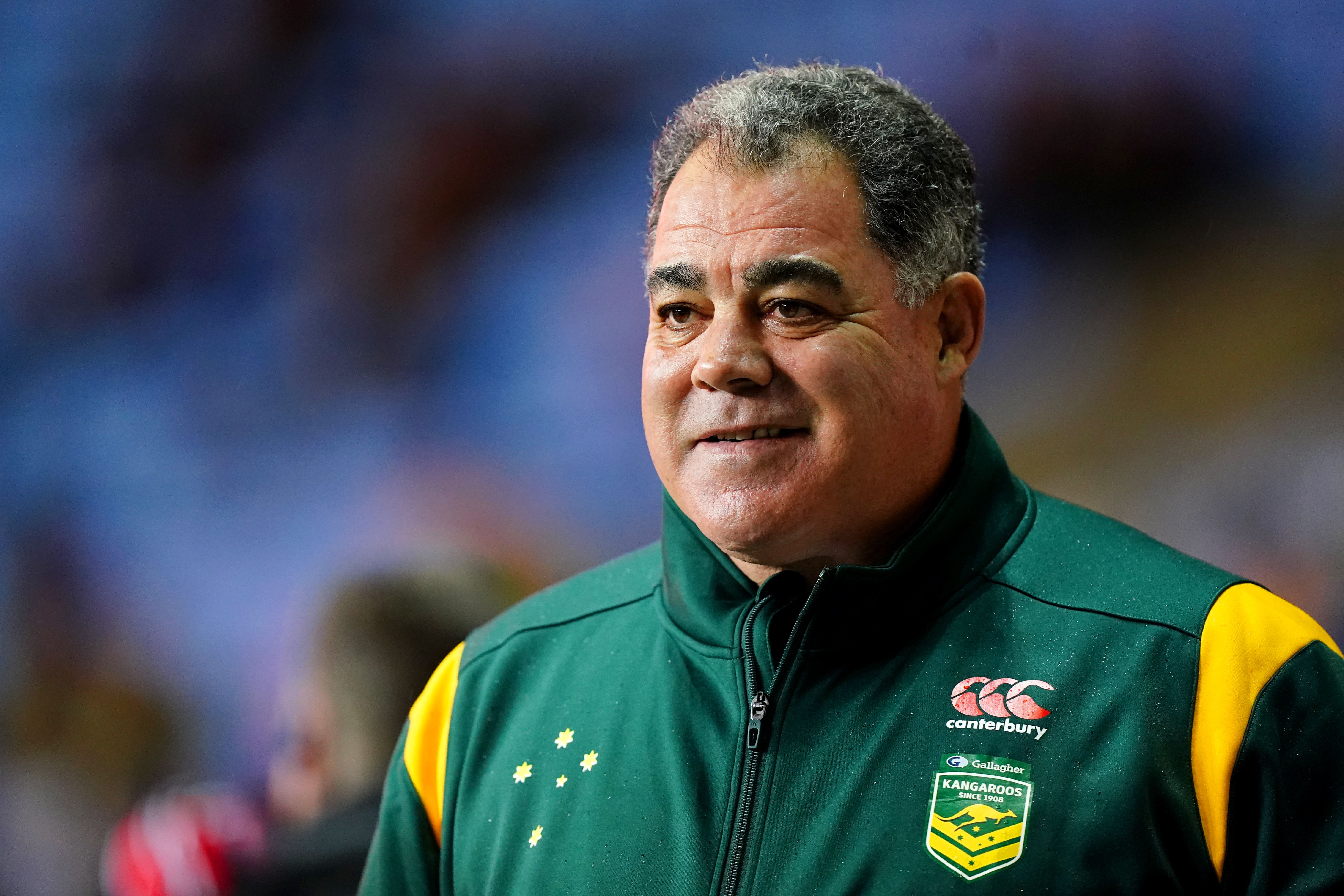 Australia head coach Mal Meninga saw his side thrash Scotland 84-0 (Mike Egerton/PA)