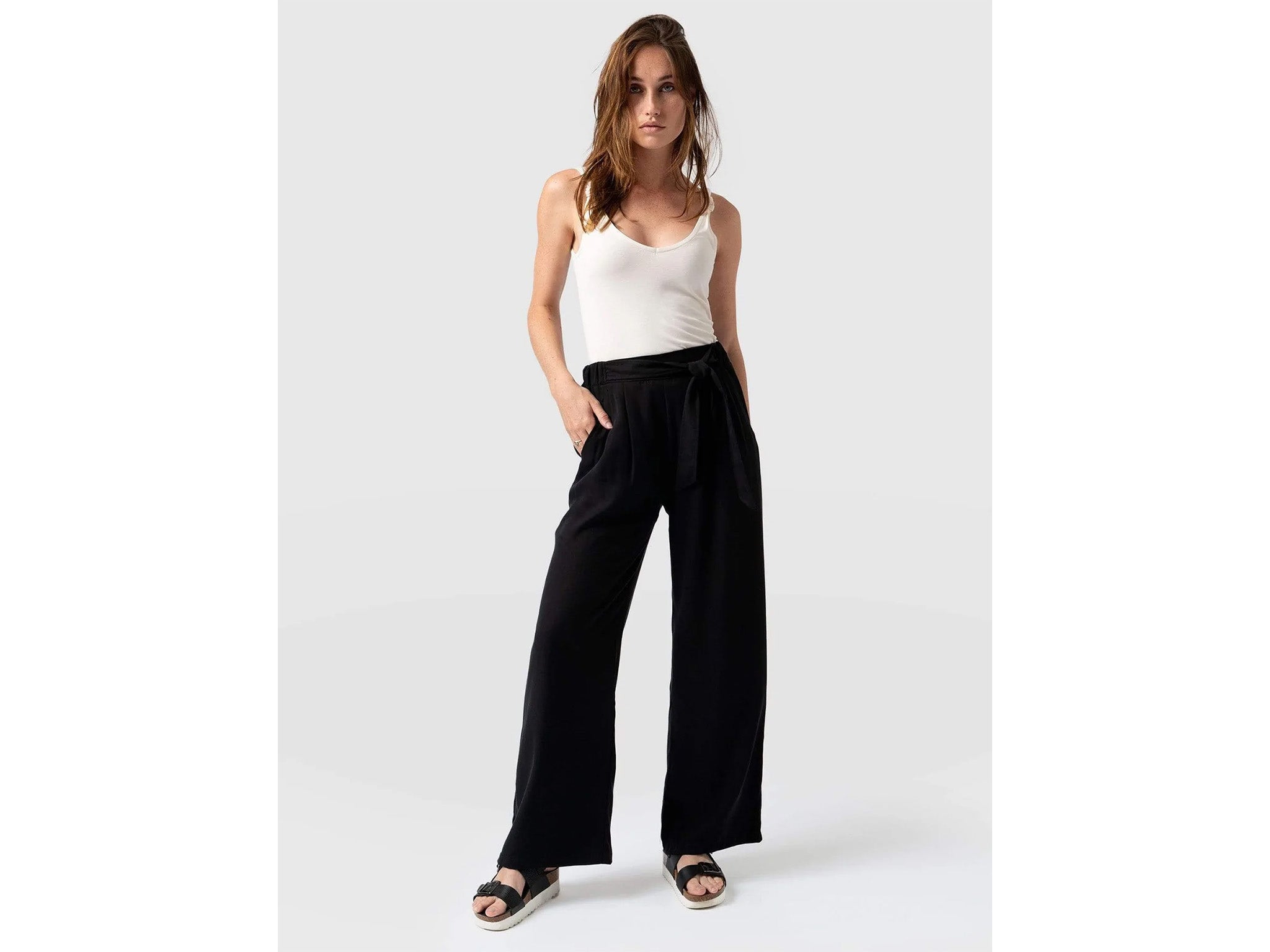 Saint and Sofia Pimlico pant in black