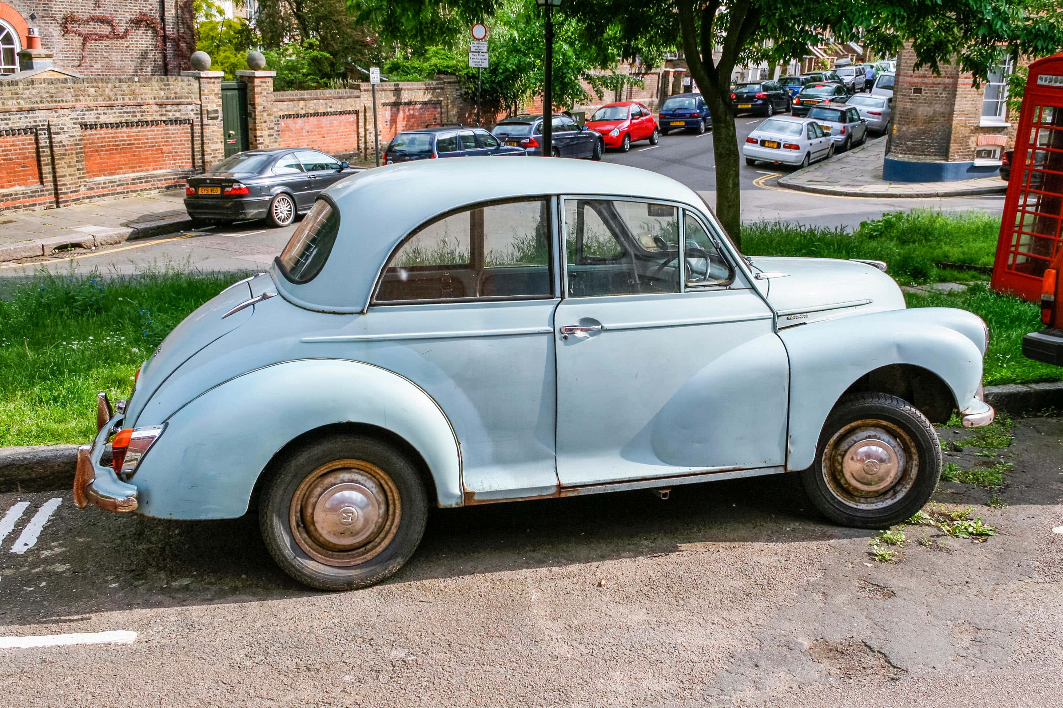 A record 15.4 million cars on Britain’s roads will be at least 10 years old by 2027, according to new analysis (Michael Heath/Alamy/PA)