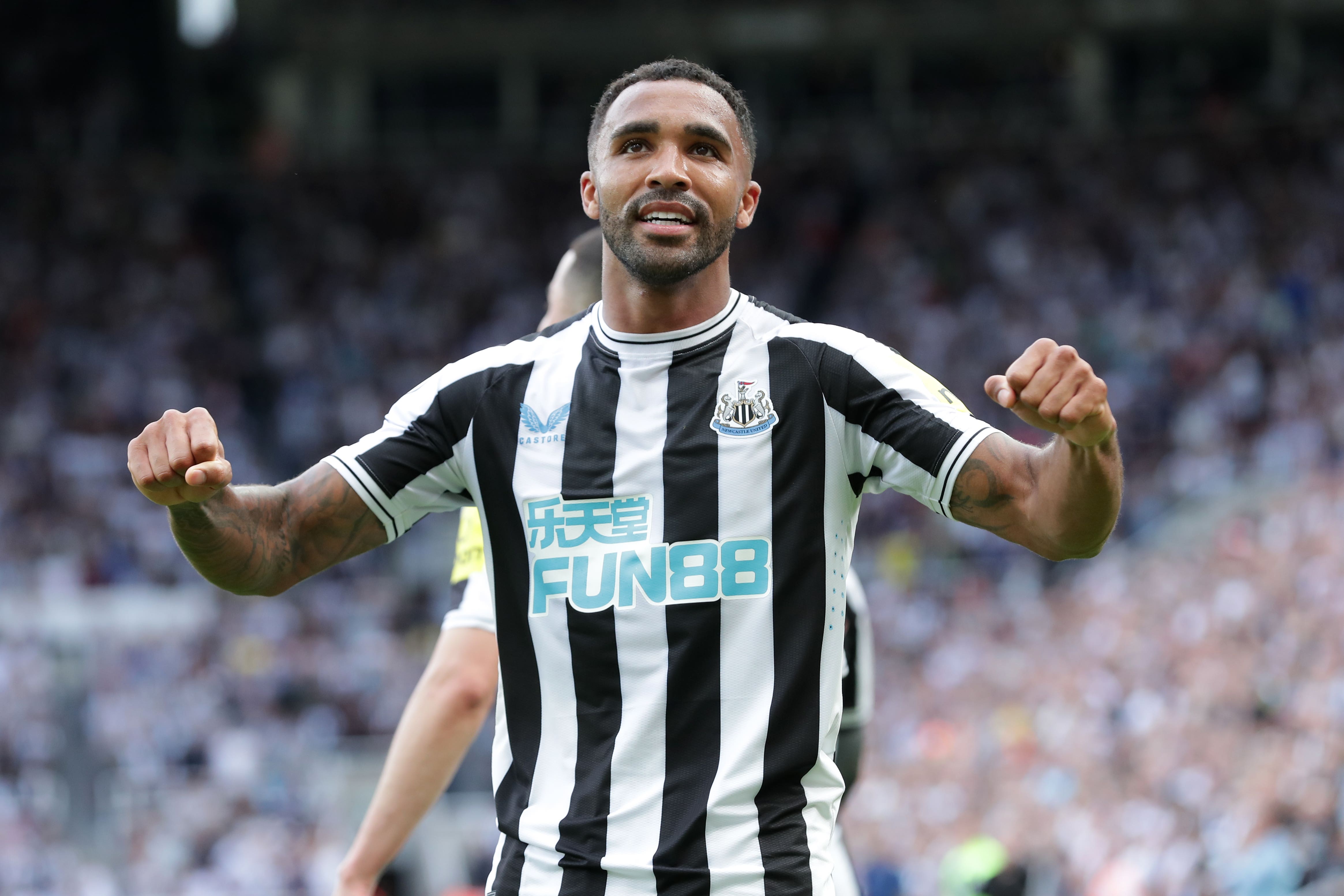 Newcastle striker Callum Wilson is targeting a positive end to a testing run of games (Richard Sellers/PA)