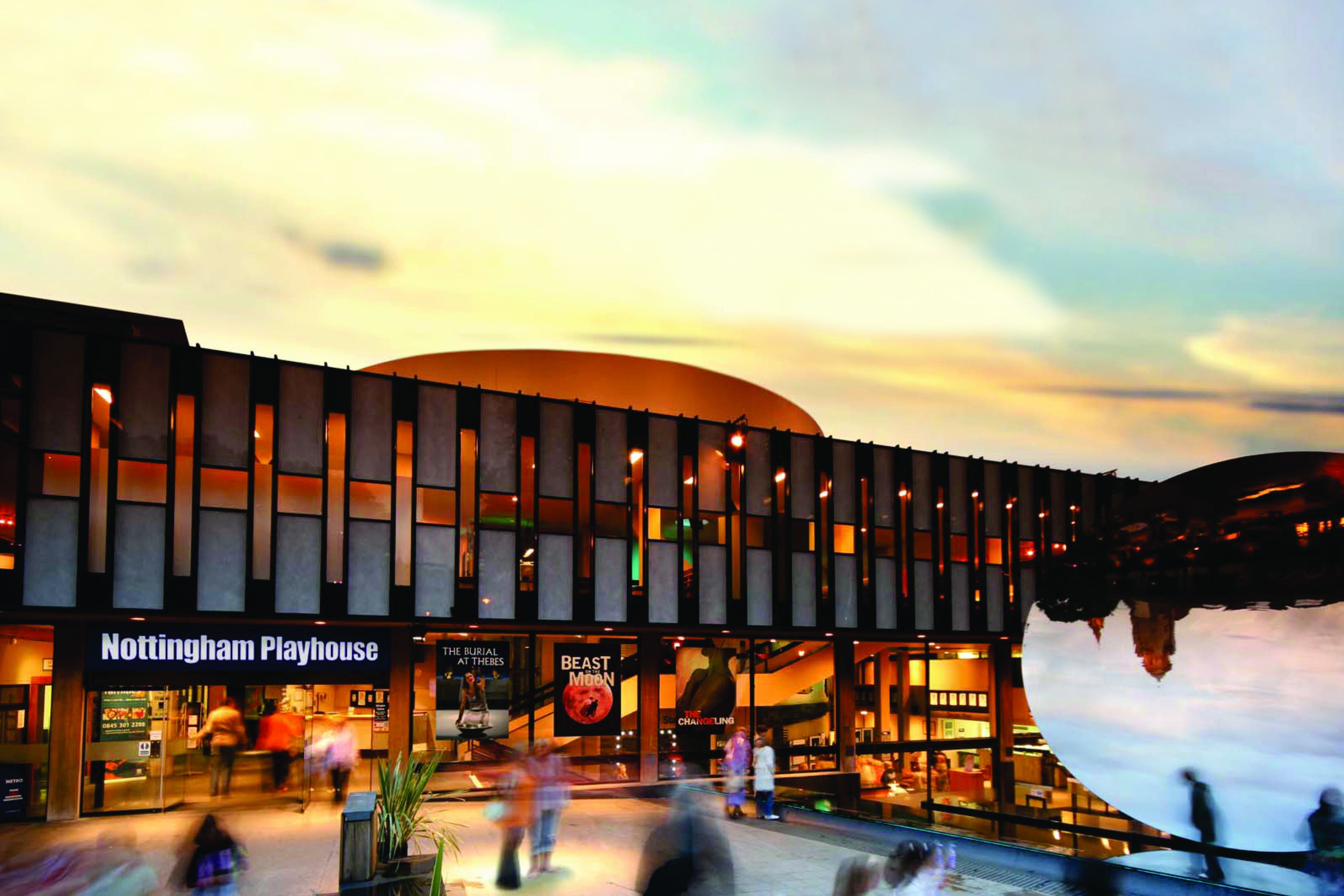 The Nottingham Playhouse theatre (David Baird/PA)