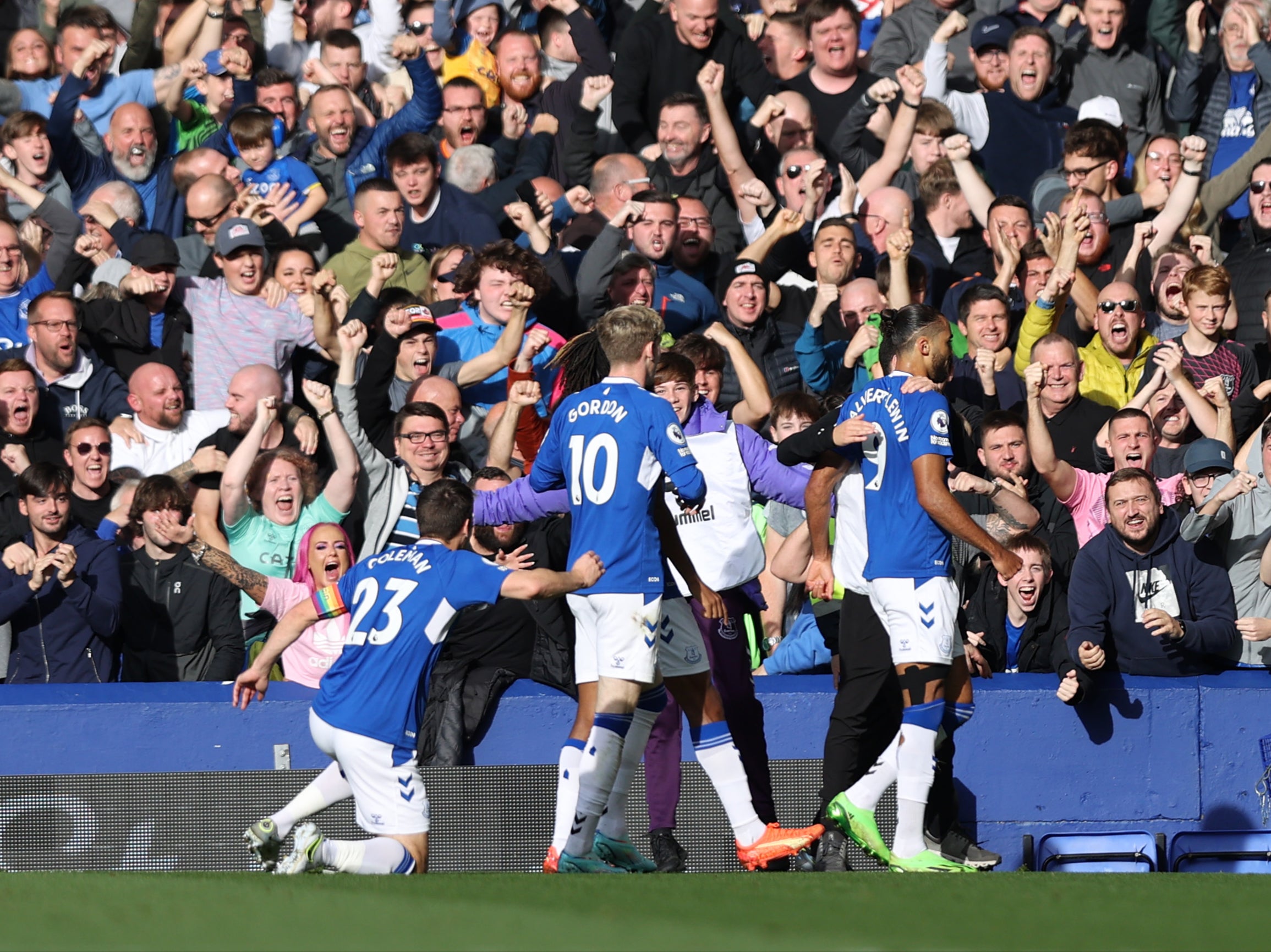 The Everton striker is fit and back amongst the goals