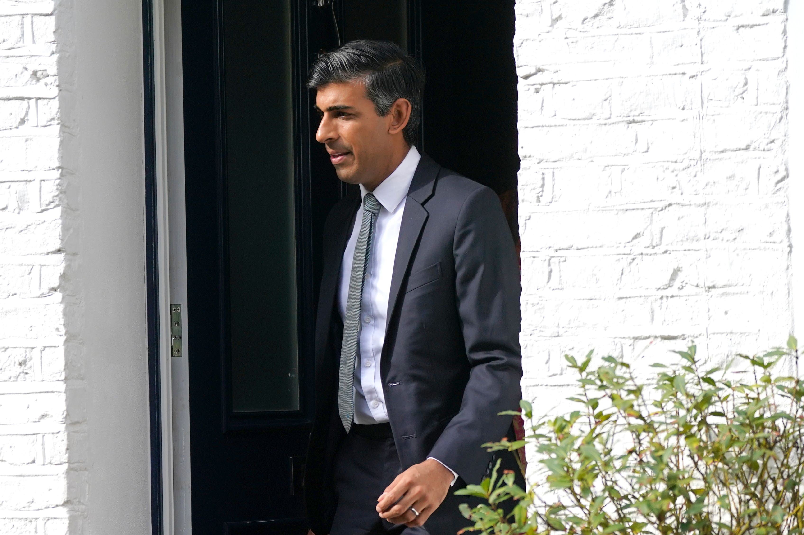 Rishi Sunak is taking another tilt at No 10 (Victoria Jones/PA)