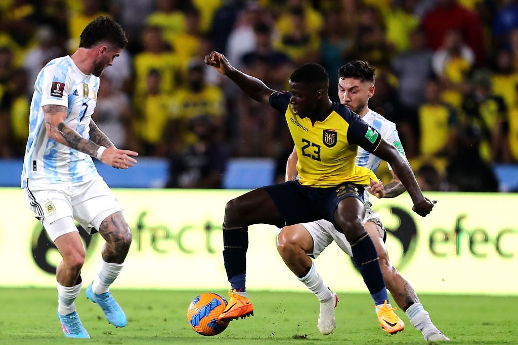 Caicedo is Ecuador’s most important player at just 20 years old